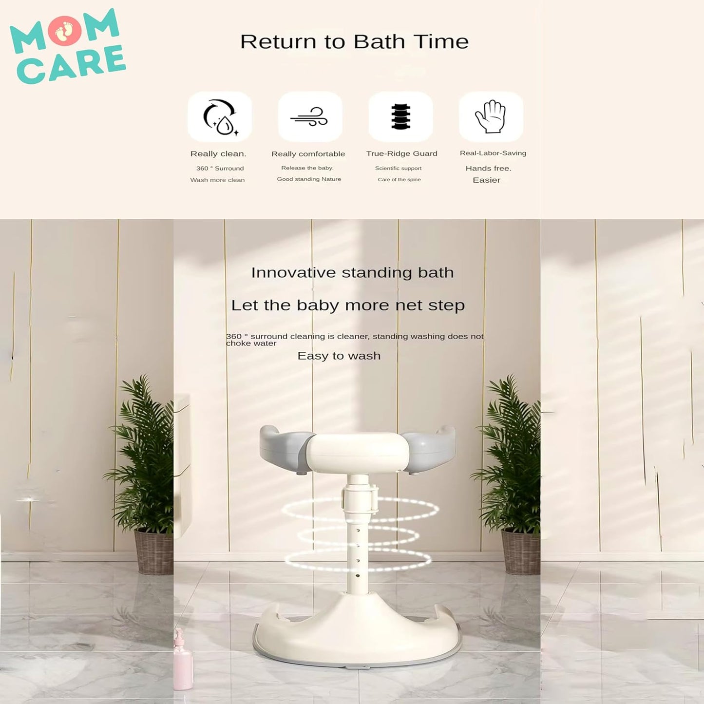 Little Baby Baby Bath Tub with Stand - Adjustable