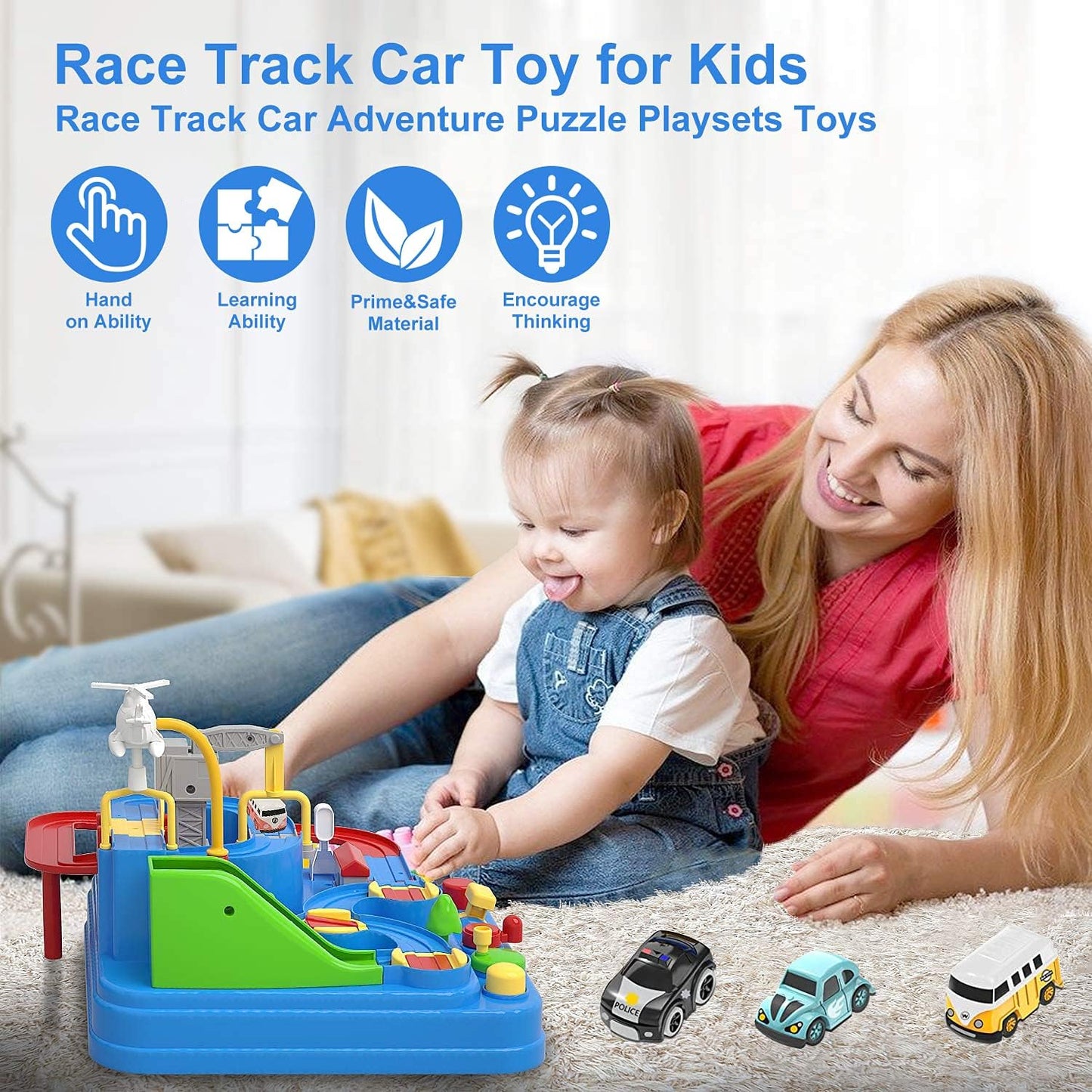 Rail Car Track Set