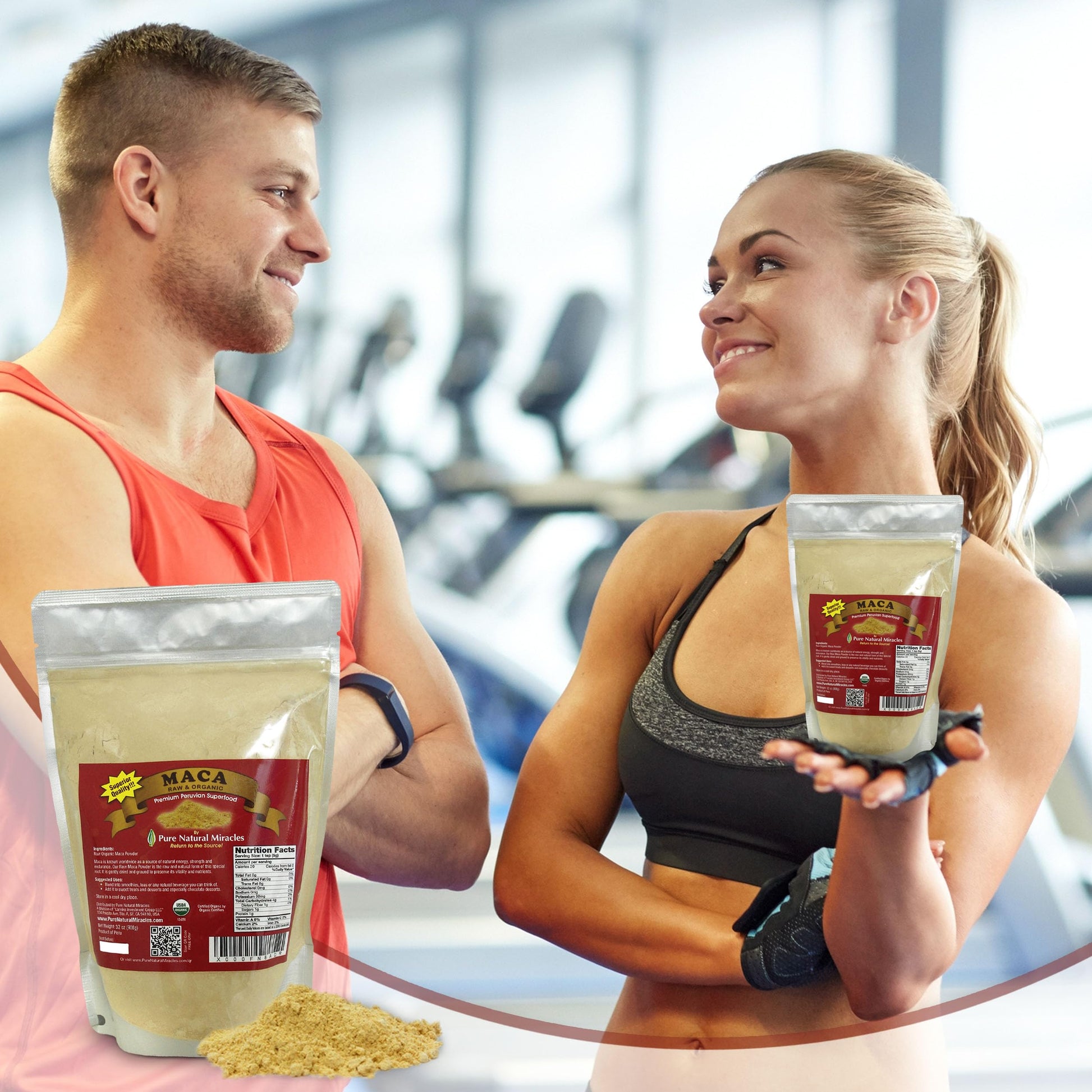 Organic Peruvian Maca Root Powder (16 oz) - Raw & Nutrient-Dense Adaptogenic Superfood - Supports Energy, Hormonal Balance & Endurance - Non-GMO, Gluten-Free & Vegan Wellness Booster - Medaid International