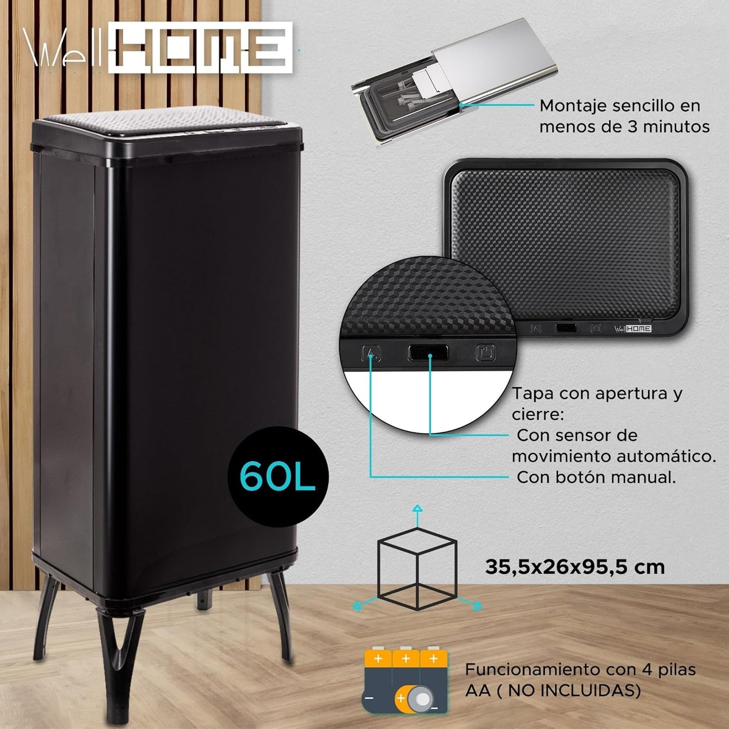 Smart Auto Open Bin
