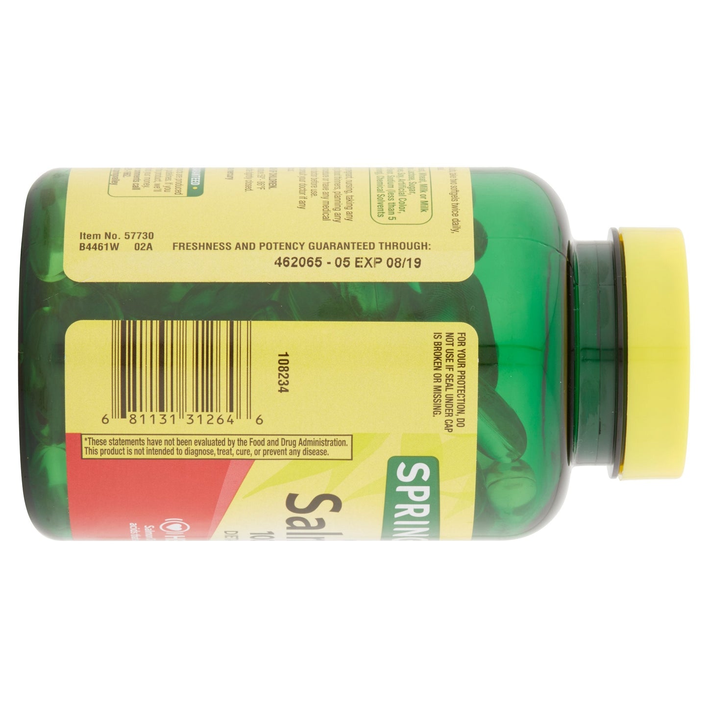 Spring Valley Salmon Oil 1000 mg - Medaid International