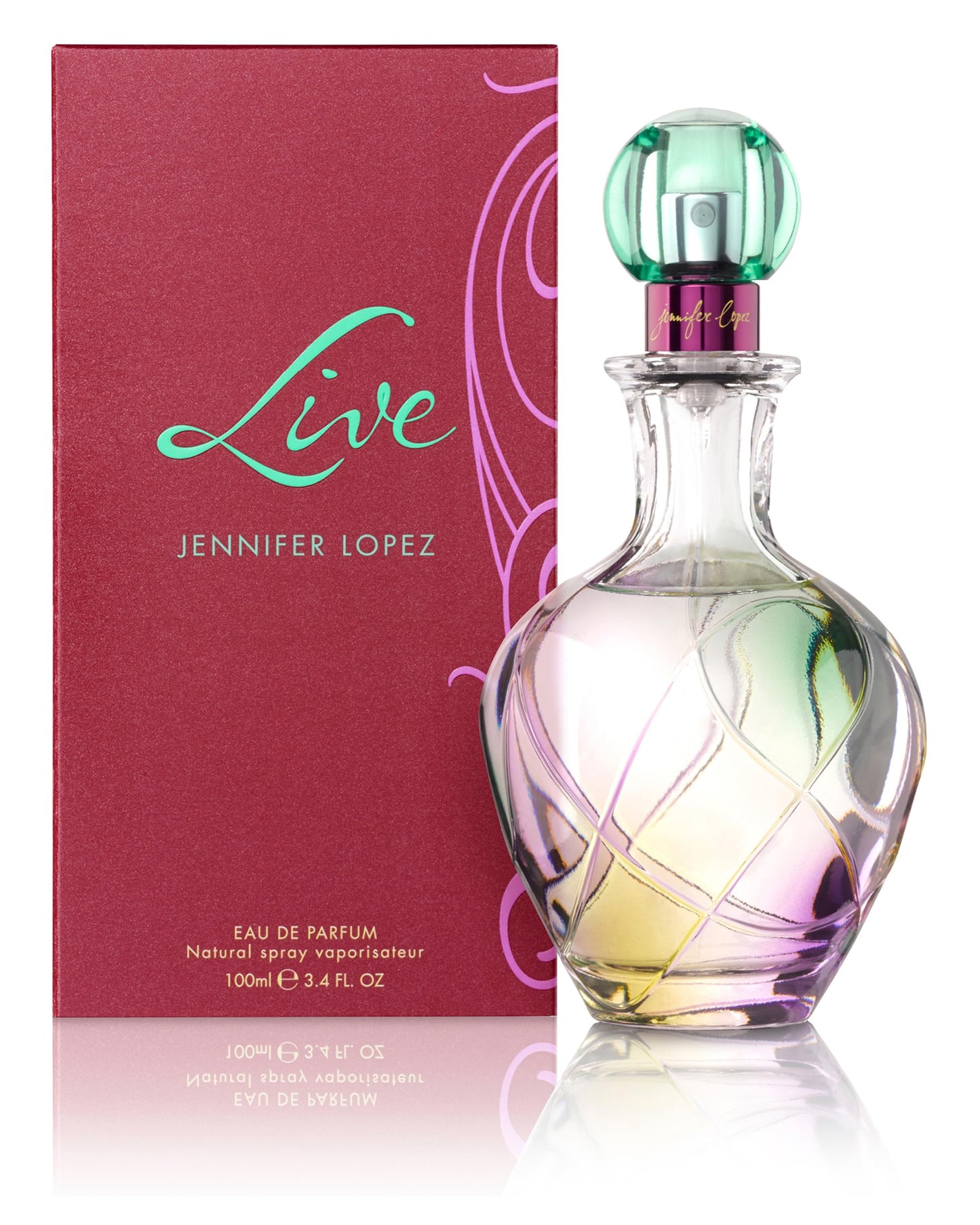 Jennifer Lopez Live By Jennifer Lopez For Women. Eau De Parfum Spray 3.4 Oz. - Medaid International