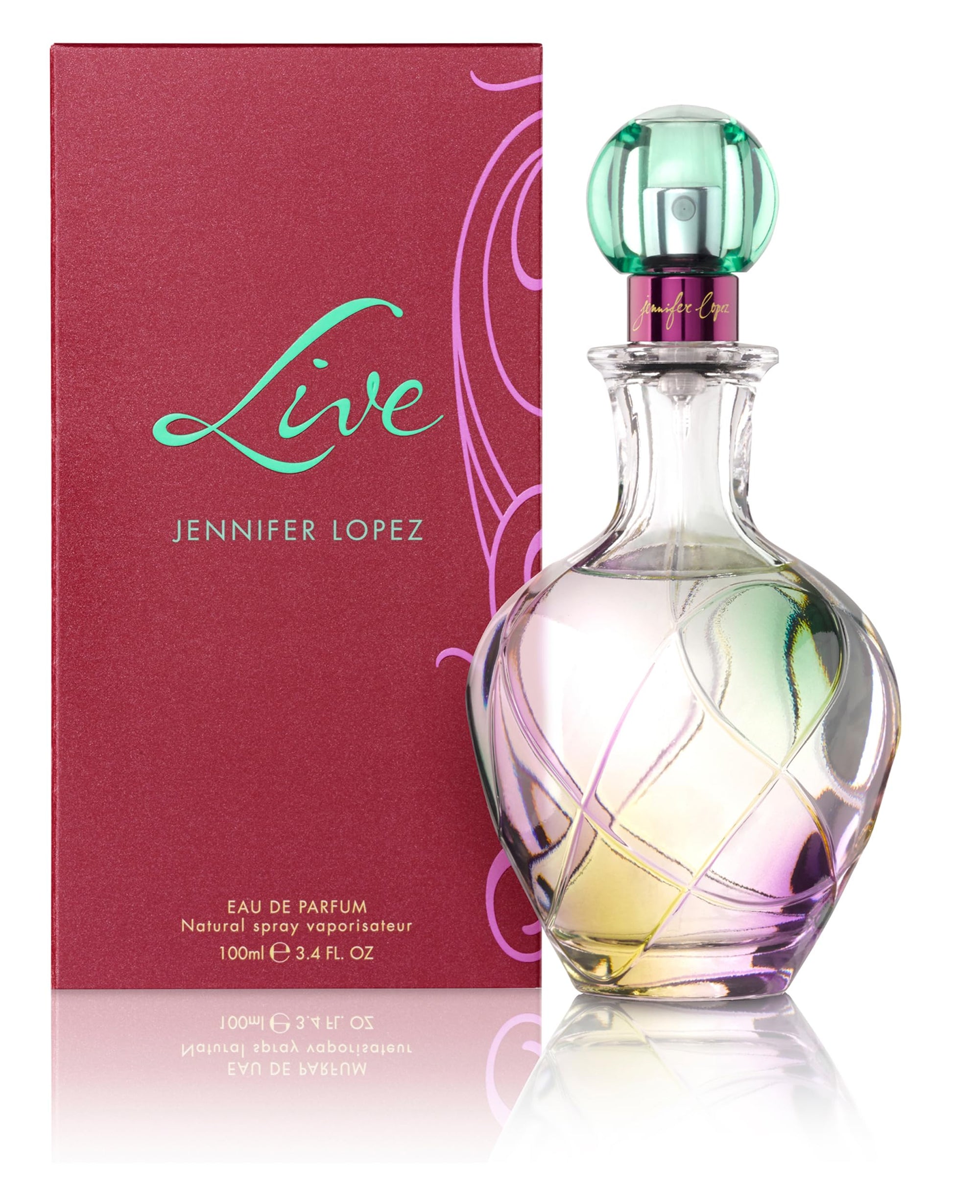 Jennifer Lopez Live By Jennifer Lopez For Women. Eau De Parfum Spray 3.4 Oz. - Medaid International