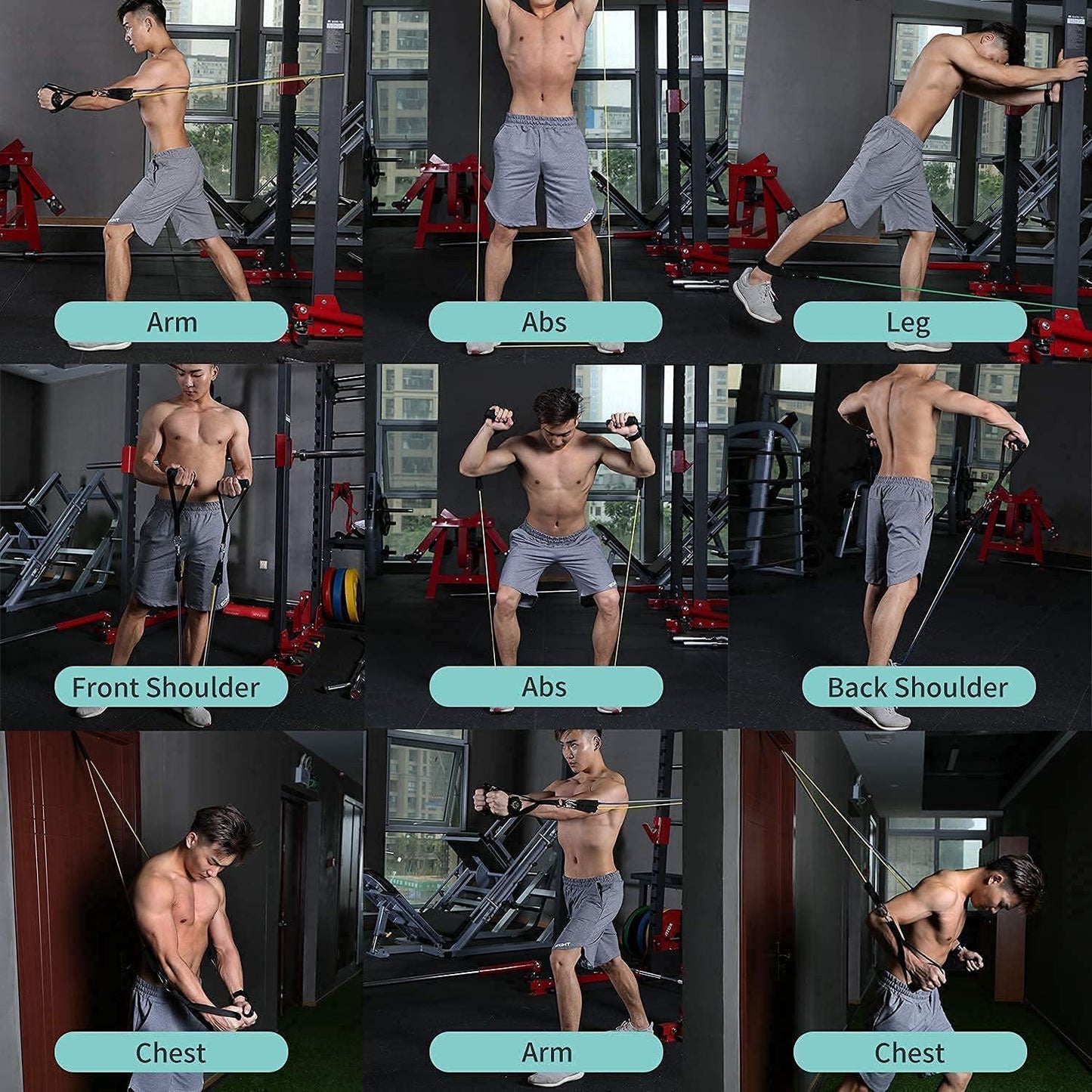 Resistance Exercise Bands for Resistance Training
