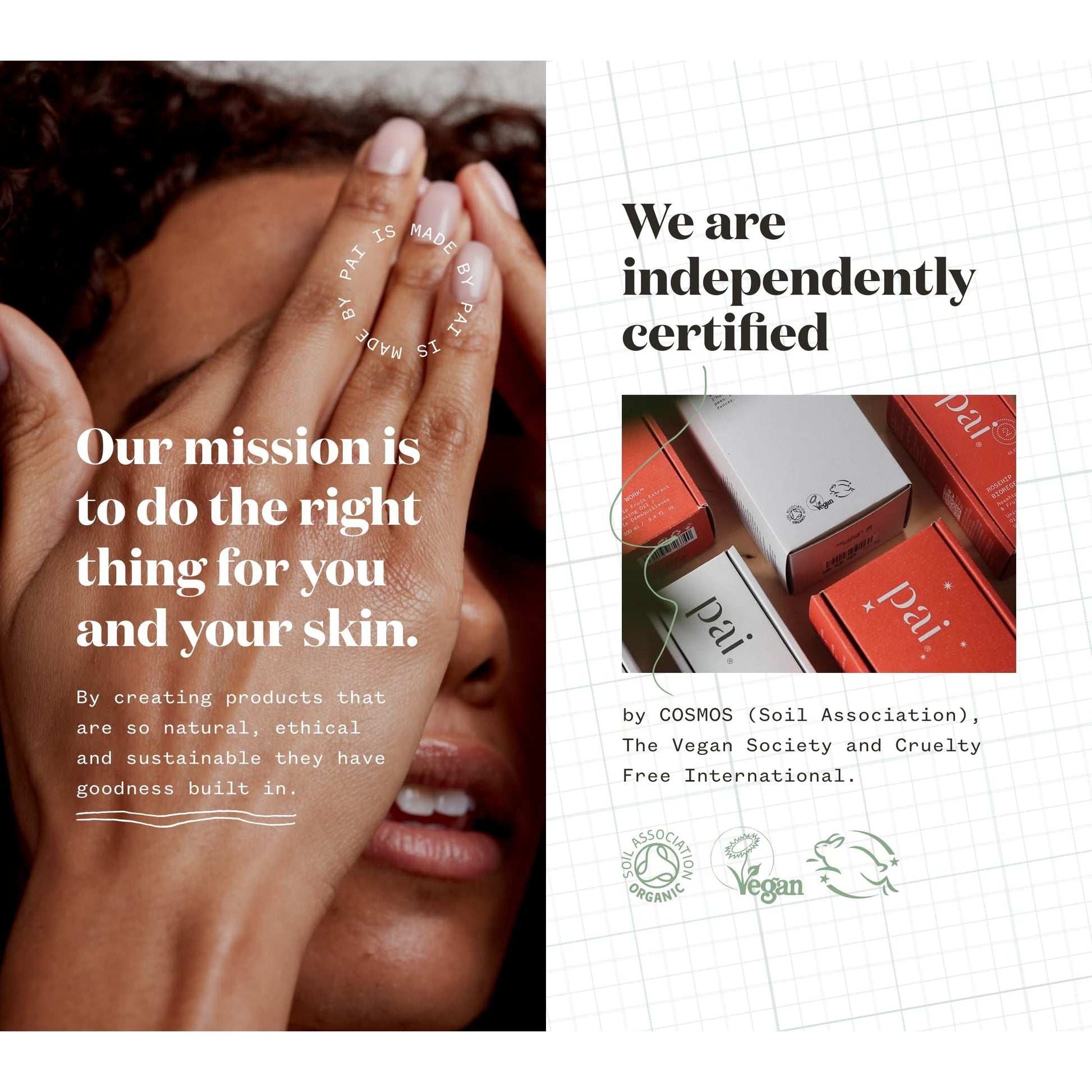 Pai Skincare - The Impossible Glow Organic Hyaluronic Acid + Sea Kelp Glow Drops | Natural, Vegan, Sensitive Skincare (Champagne, 1 fl oz | 30 ml) - Medaid International