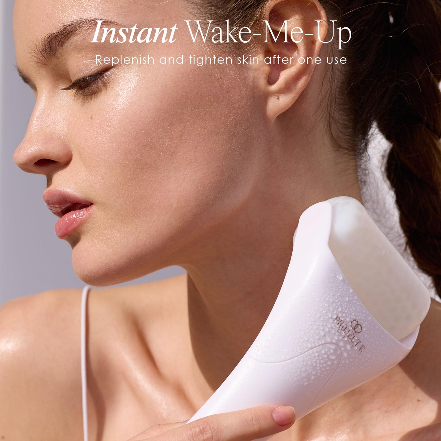 The Ice Roller by Project E Beauty | Cryotherapy Treatment | Facial Massage | Reduce Under Eye Puffiness, Dark Circles | Muscle Soreness Pain Relief Redness - Medaid International