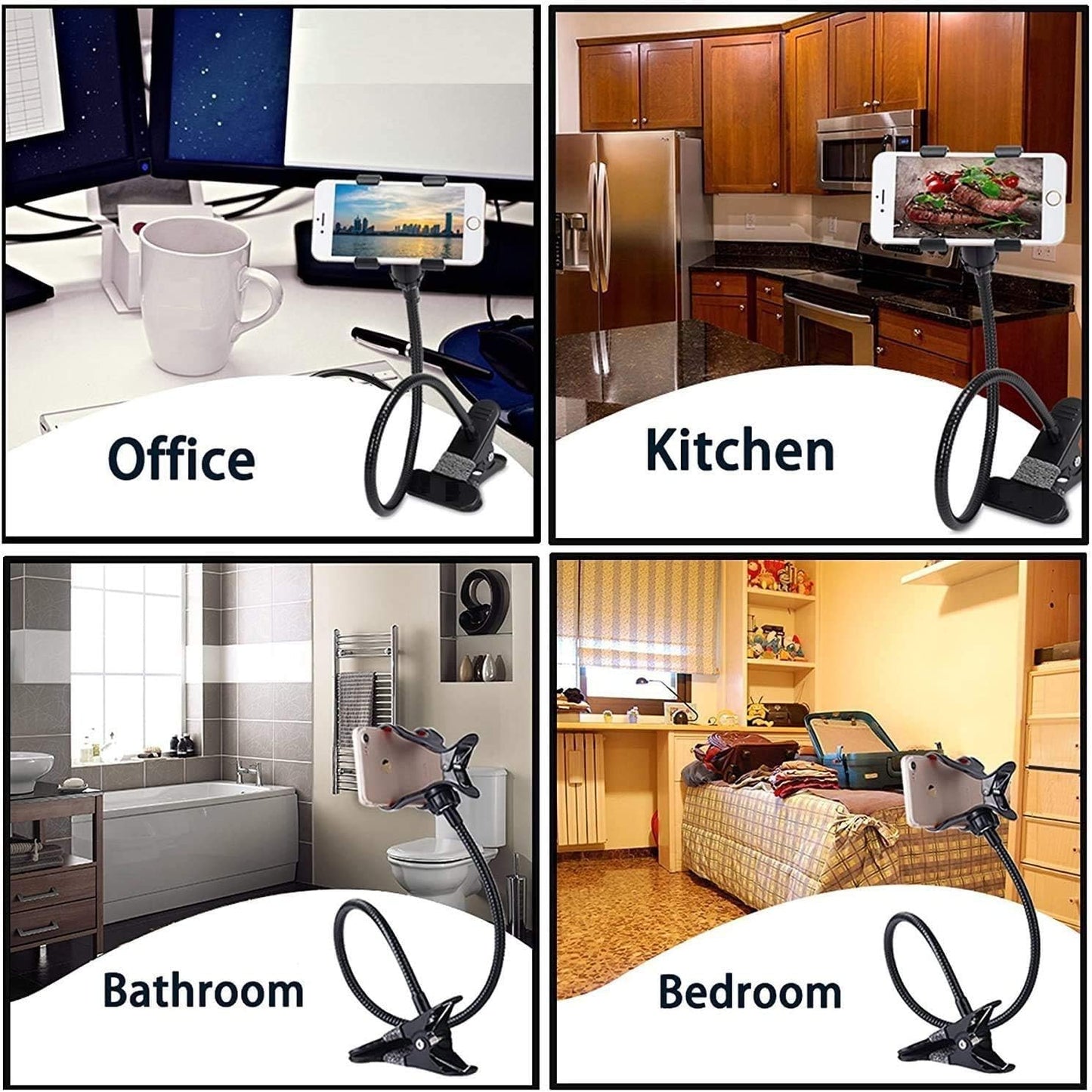 Cell Phone Clamp Clip for Desk