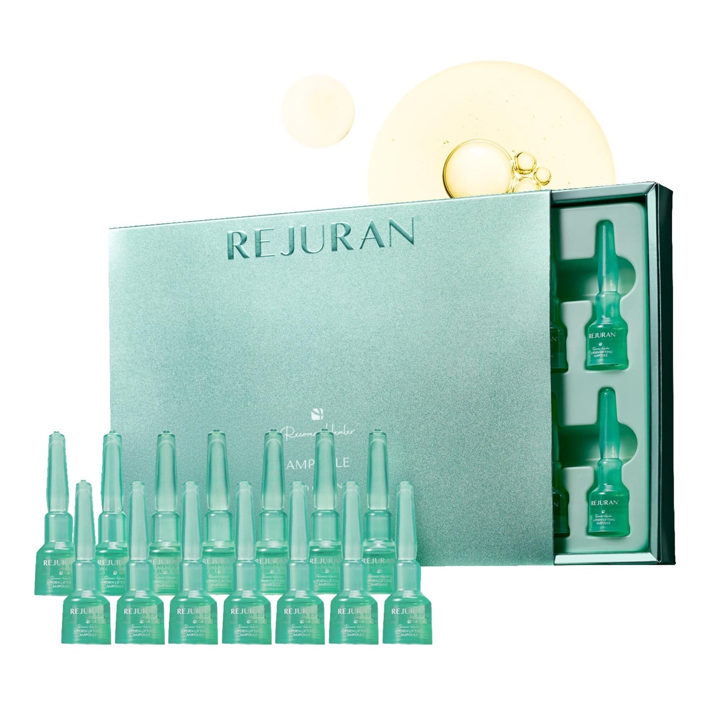 REJURAN® Recover c-PDRN® Lifting Ampoule - High Concentration Original PDRN Serum for Collagen Boost, Deep Hydration, Skin Soothing, Gentle Formula & Intensive Anti-Aging Korean Skincare. (2ml x 14) - Medaid International