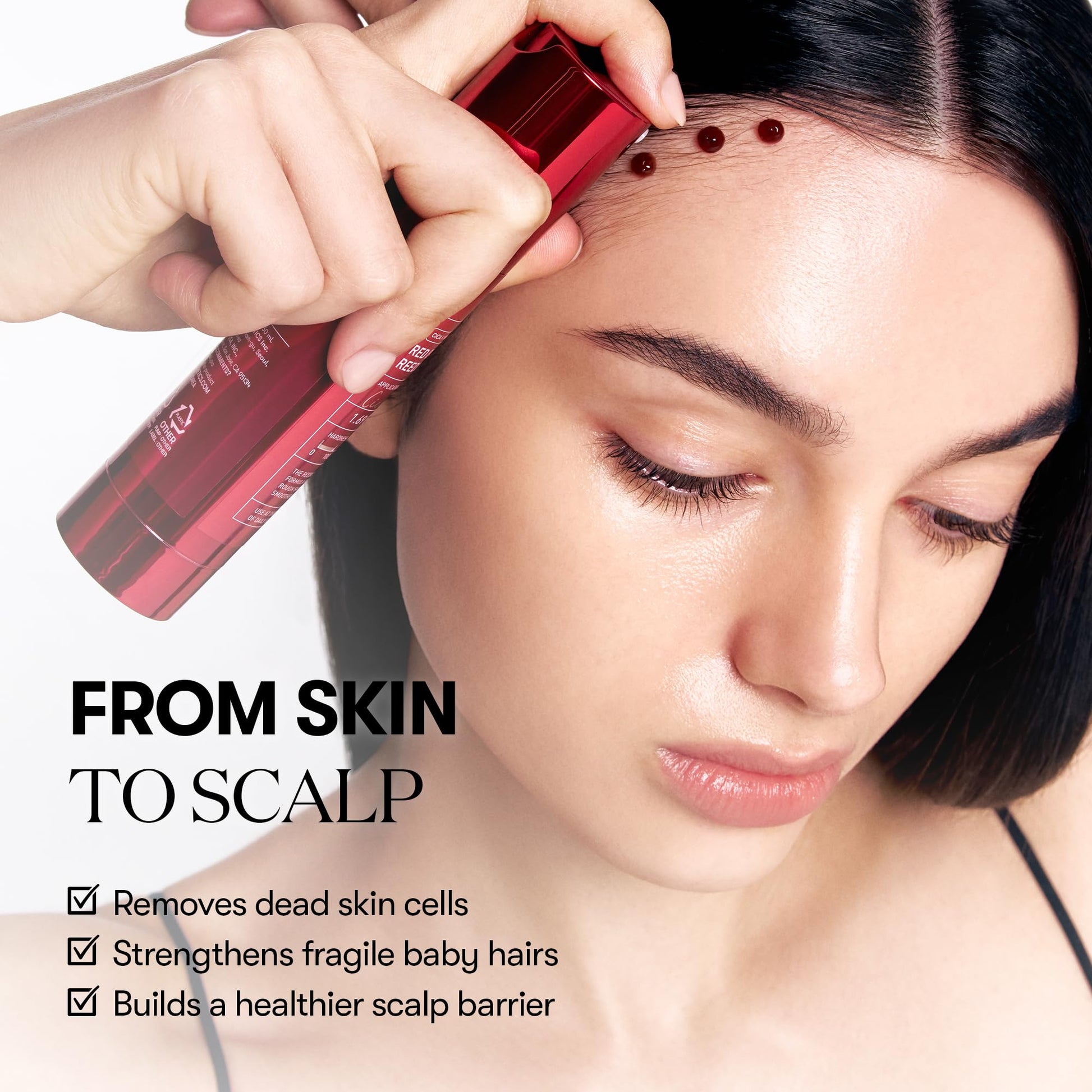 VT COSMETICS Red Booster Reedle Shot 100, Microneedling Serum with Dragon’s Blood, Exosome, Soothing Relief Serum for Irritated, and Sun-Stressed Skin, Scalp Care, Korean Skincare 1.69 fl oz (50ml) - Medaid International