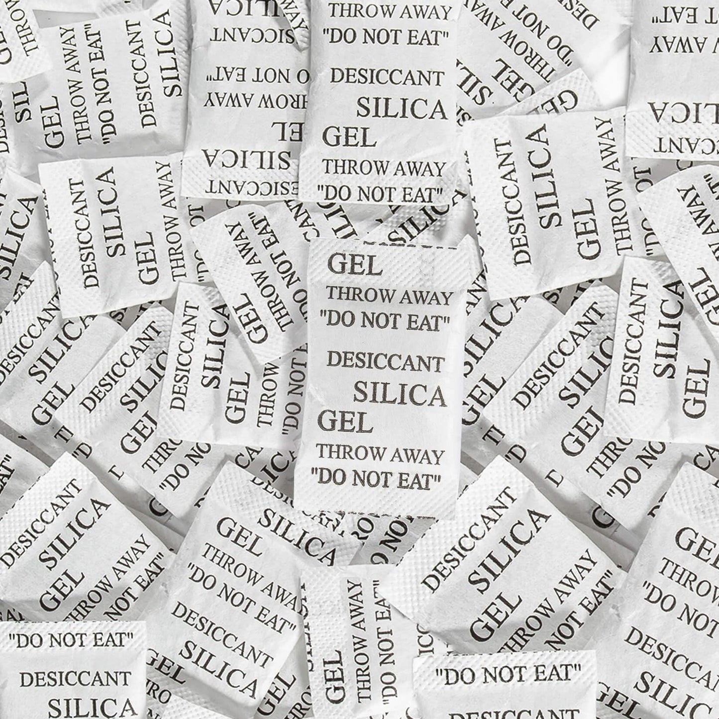 Sukh 100PCS 2Gram Silica Packets - Decassant Packs Anti Humidity Packs Silicone Packets Dry for Electronic Products, Jewelry, Cameras, Clothes, Books, Iron Tools, Precision Instruments - Medaid International
