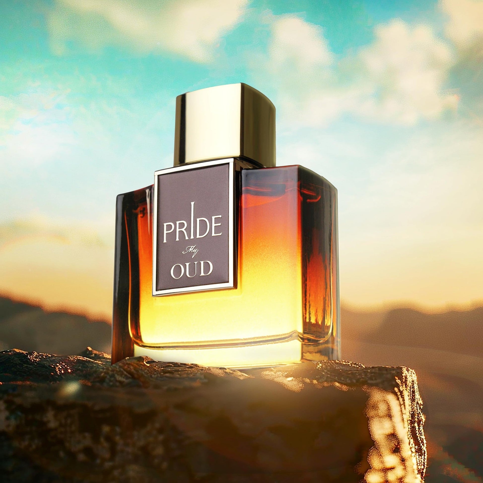Rue Broca Pride My Oud Unisex Eau de Parfum, 3.4 Fl. Oz – Exotic Fresh Woody Fragrance with Musk, Agarwood, and Saffron - Medaid International