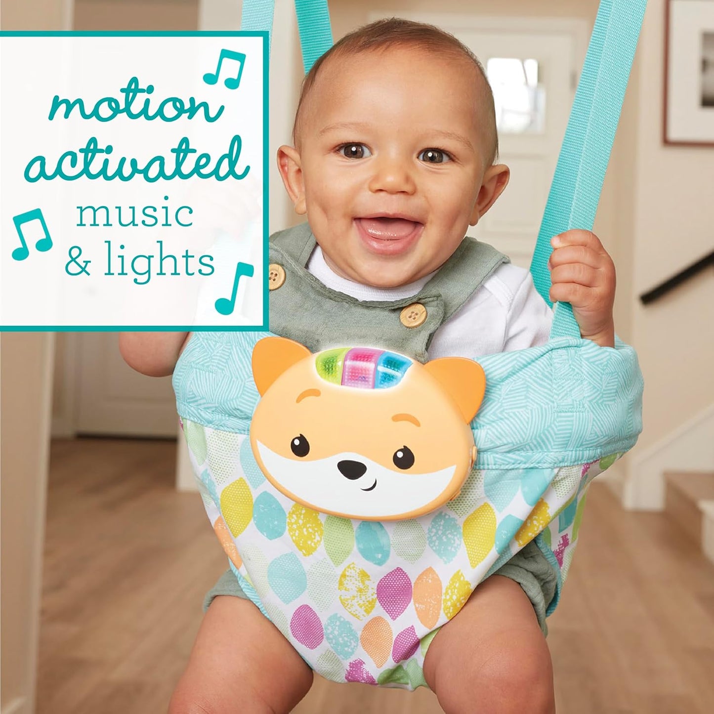 Infantino Up, Up & Away Music & Lights Doorway Jumper