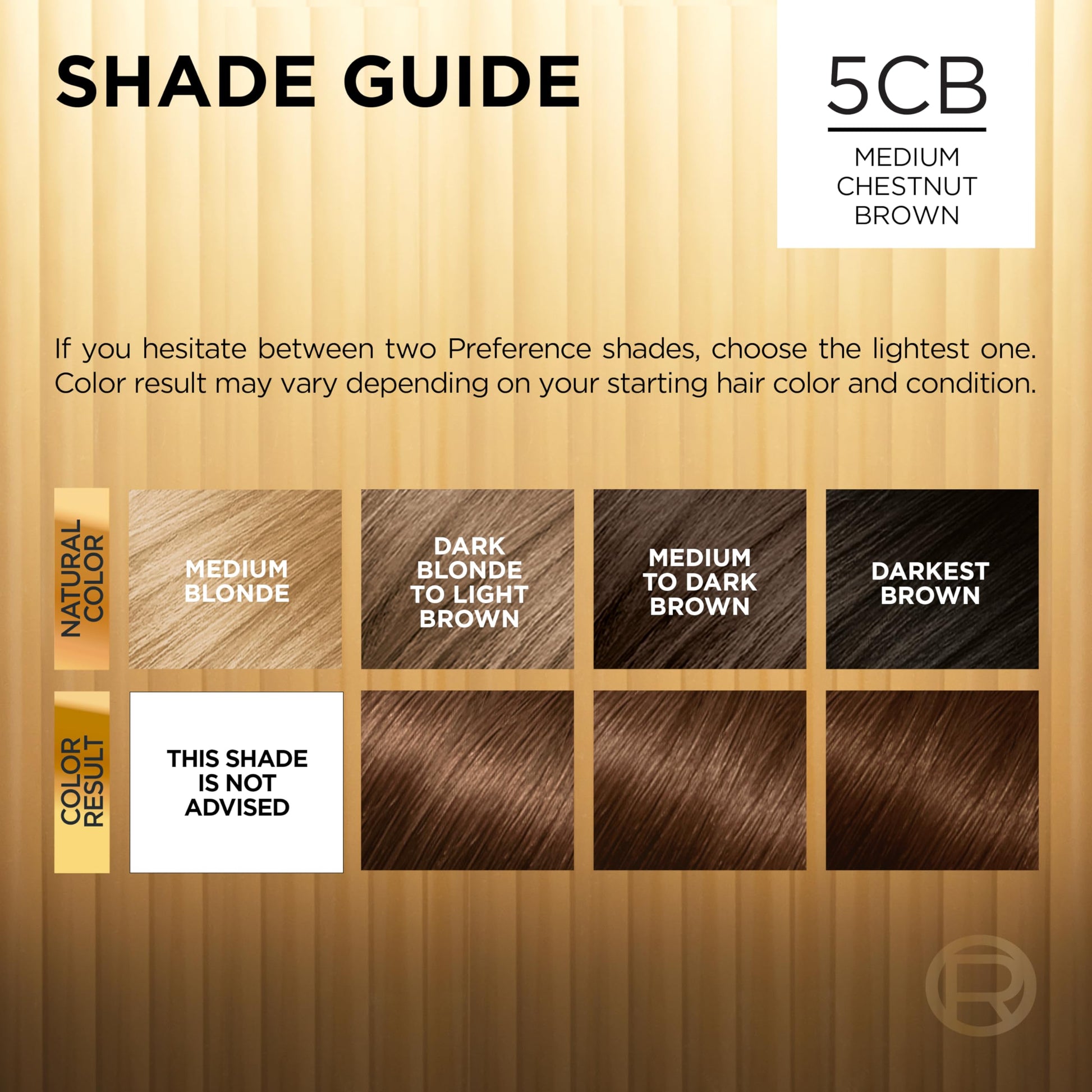 L'Oreal Paris Superior Preference Fade-Defying + Shine Permanent Hair Color, 5CB Medium Chestnut Brown, Pack of 1, Hair Dye - Medaid International