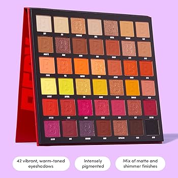 BEAUTY BAY Fiery 42 Shade Eyeshadow Palette -