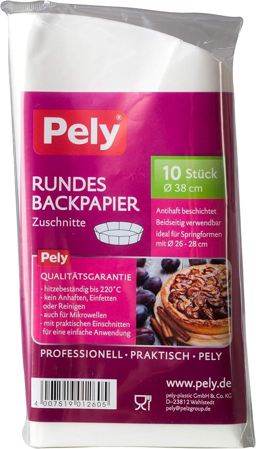Pely 10 Piece Round Baking Paper | Pely In Lebanon