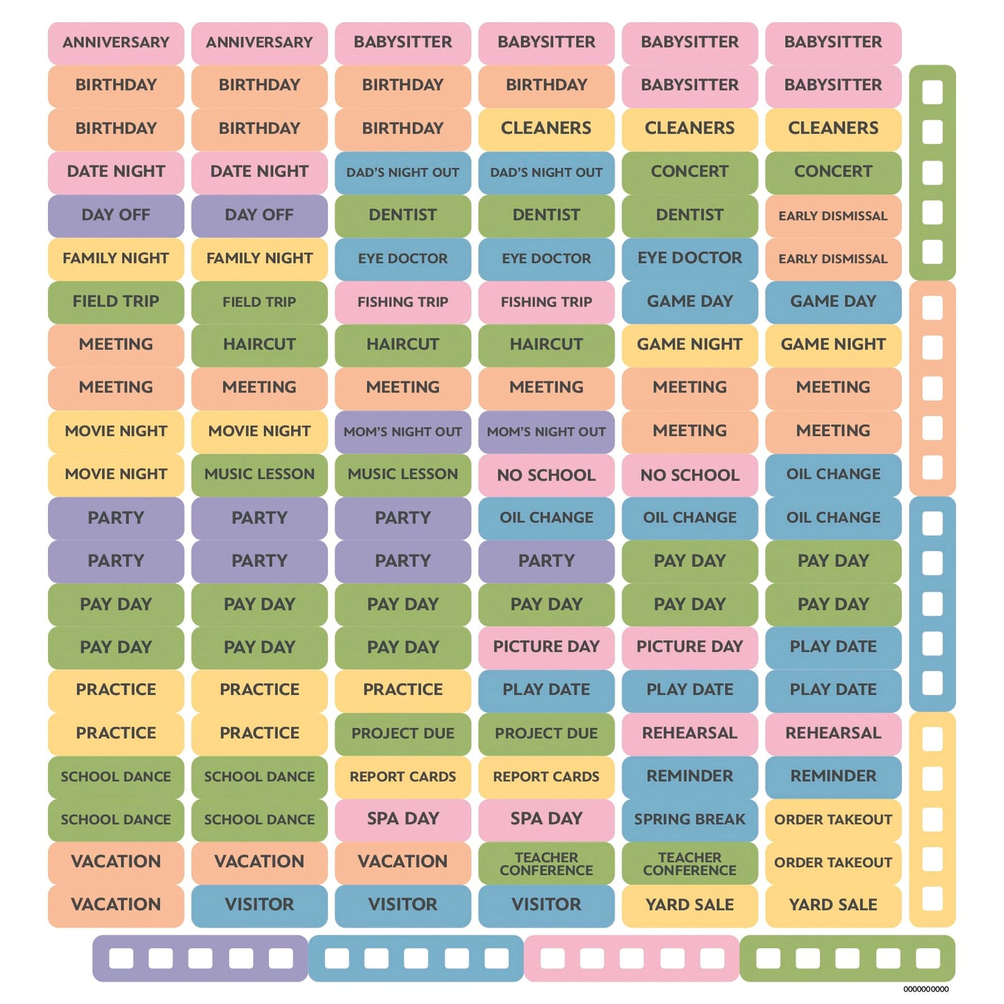 2026 Family Planner Wall Calendar - Medaid International