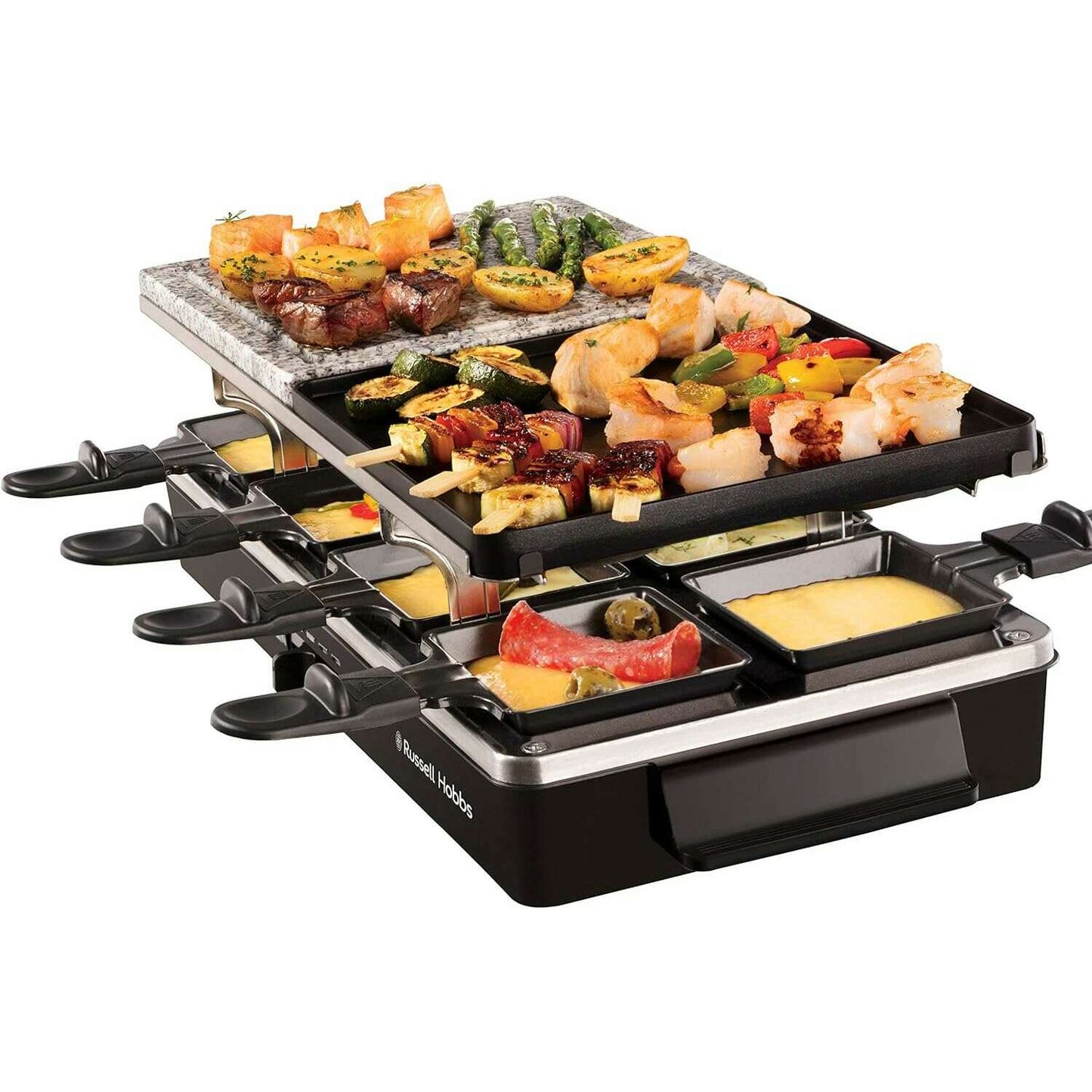 Raclette Multi Grill for 8 People - Medaid International