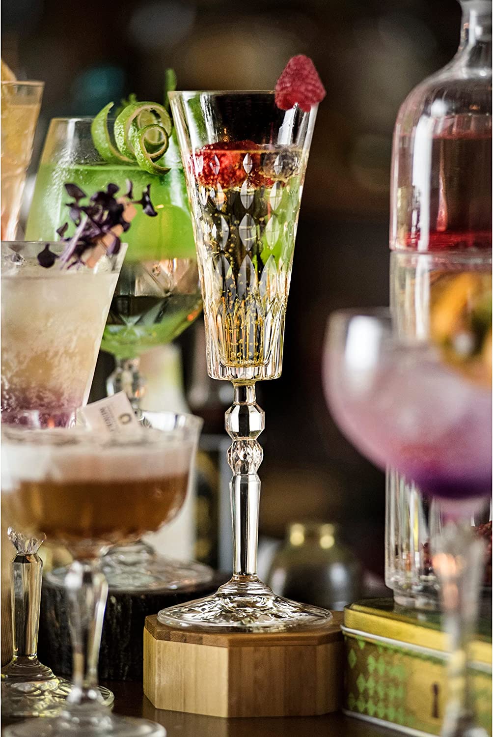 RCR marilyn flute goblet set of 6 - 17cl