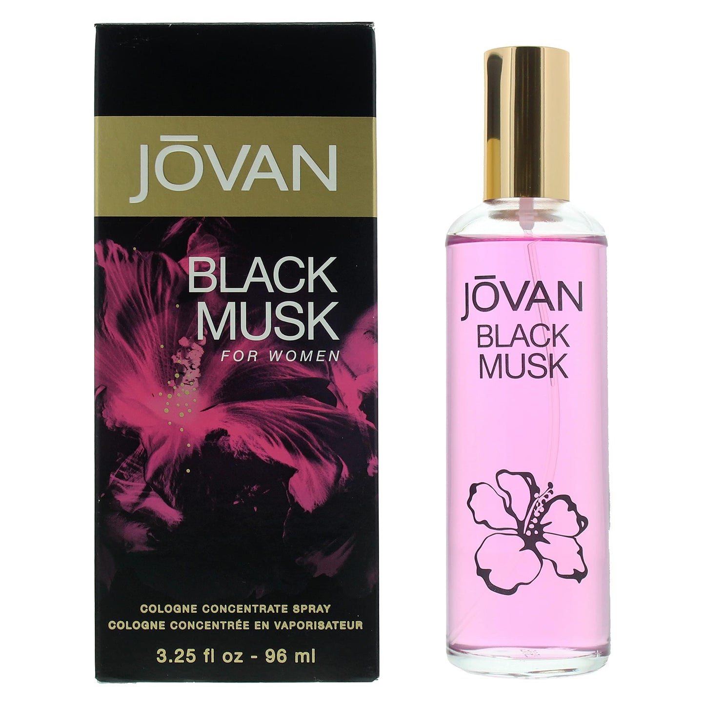 Jovan Black Must perfume 3.25 cologne concentrate spray - Medaid International