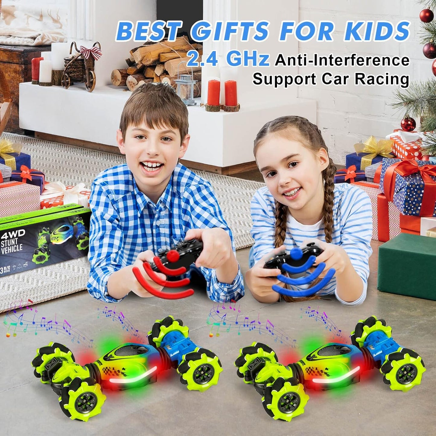 Gesture Sensing RC Stunt Car - Medaid International