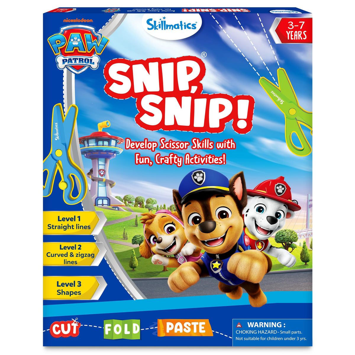 Skillmatics Scissor Skills Activity Book for Preschoolers – Snip Snip