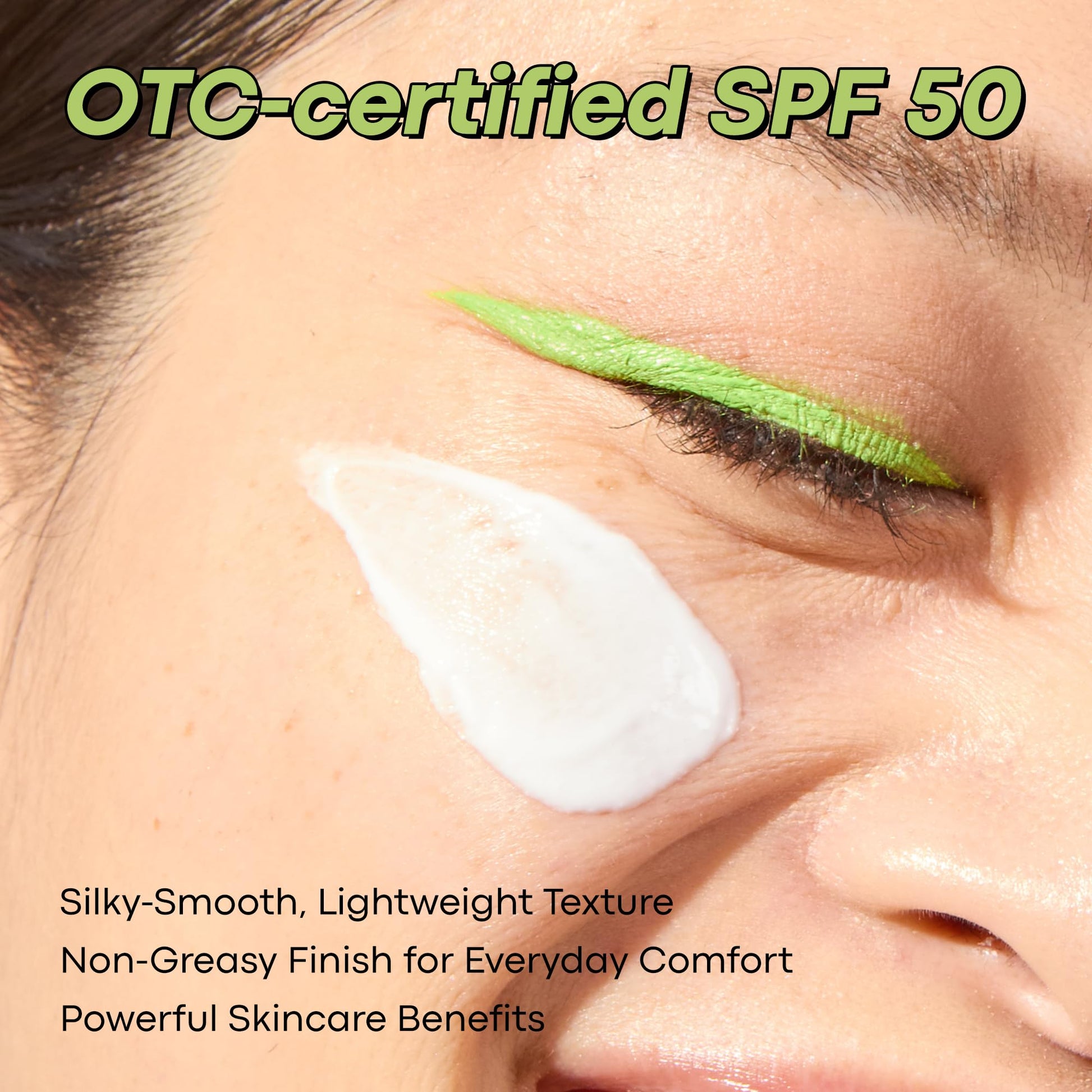 TONYMOLY Green Tea Korean Sunscreen SPF 50 – Non-Greasy Broad Spectrum Face Sunscreen with Niacinamide, Panthenol & Hyaluronic Acid, Travel Size 50ml - Medaid International