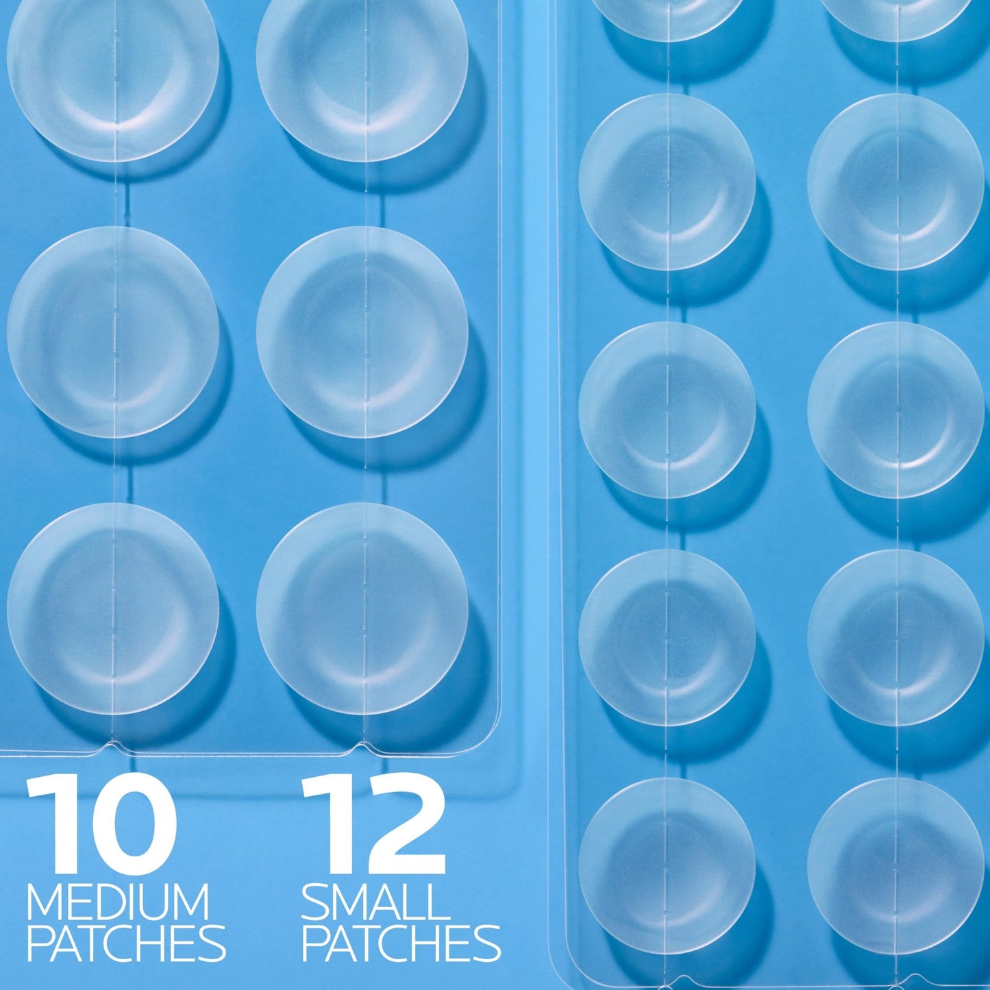 La Roche-Posay Effaclar Multi-Target Blemish Patches, Hydrocolloid Pimple Patches For Face Shields, Targets & Absorbs, Suitable Under Makeup, 22 Patches, 12 Small Size & 10 Medium Size - Medaid International
