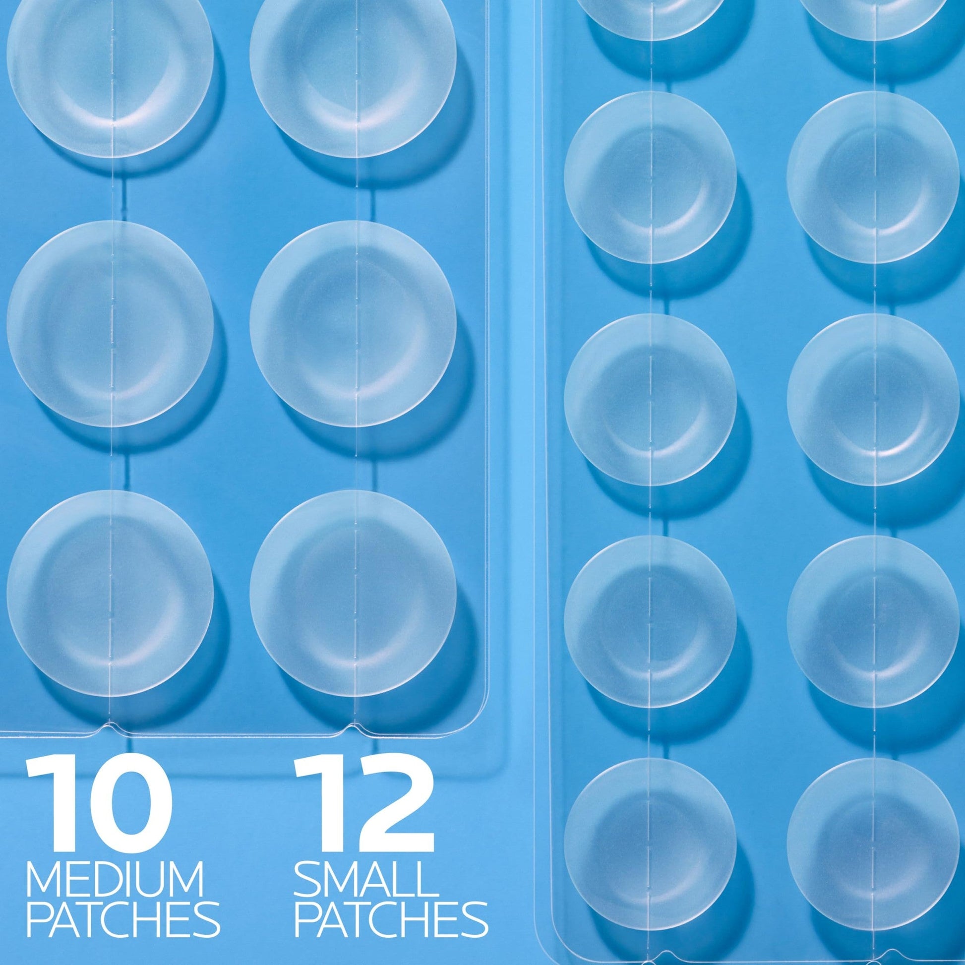 La Roche-Posay Effaclar Multi-Target Blemish Patches, Hydrocolloid Pimple Patches For Face Shields, Targets & Absorbs, Suitable Under Makeup, 22 Patches, 12 Small Size & 10 Medium Size - Medaid International