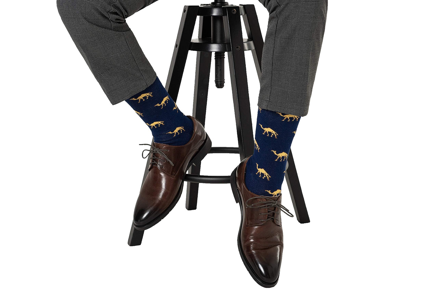 AUSCUFFLINKS Camel Socks For Him | Desert Fun Socks Gift for Her | Egyptian Happy Gift Socks Egypt Quirky Novelty Present for Dad | Socks for Mum (Camel) - Medaid International