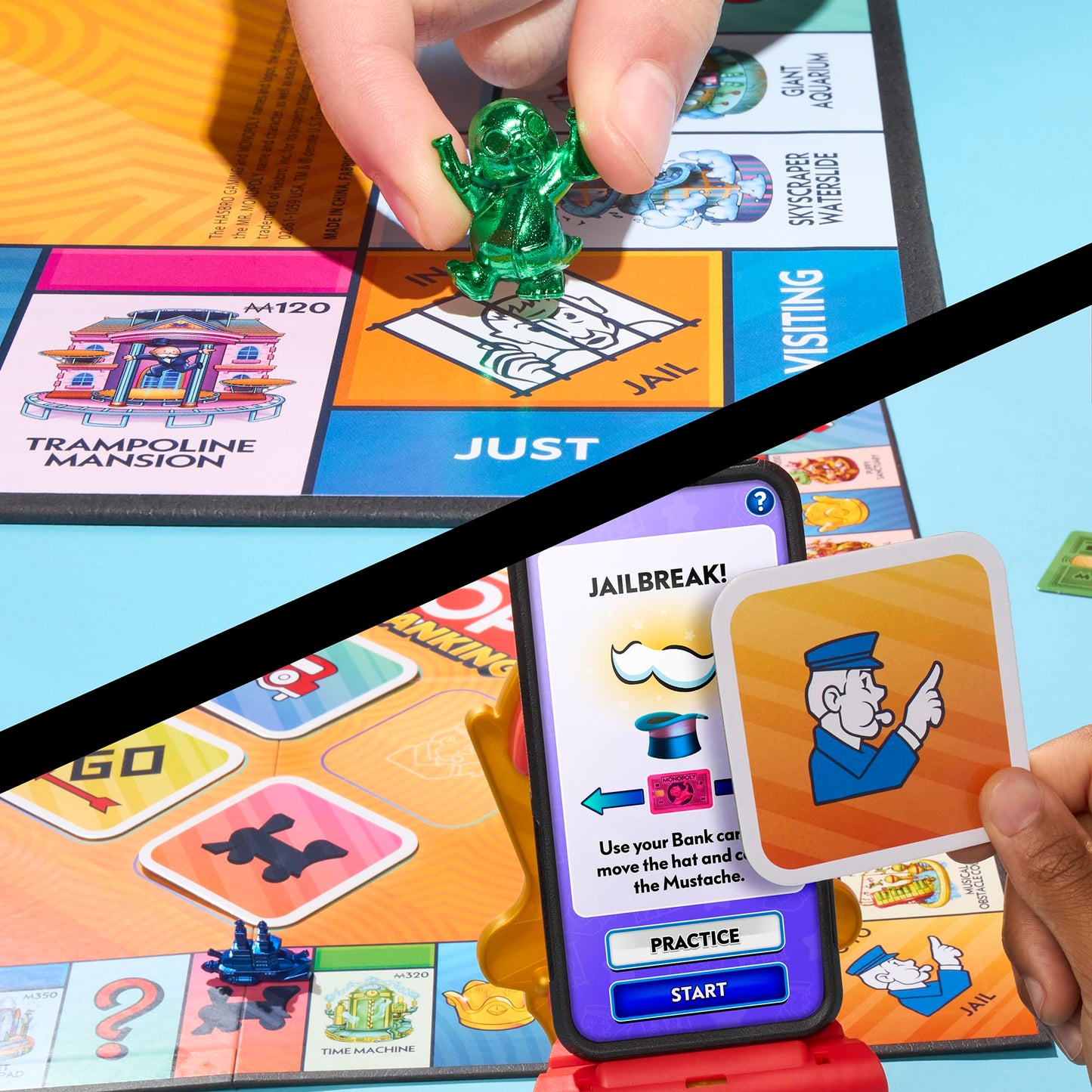 Monopoly App Banking Board Game | App-Enabled Game | Links to Smart Devices | Ages 8+ | 2 to 6 Players | 45 Mins. | Family Games for Kids - Medaid International