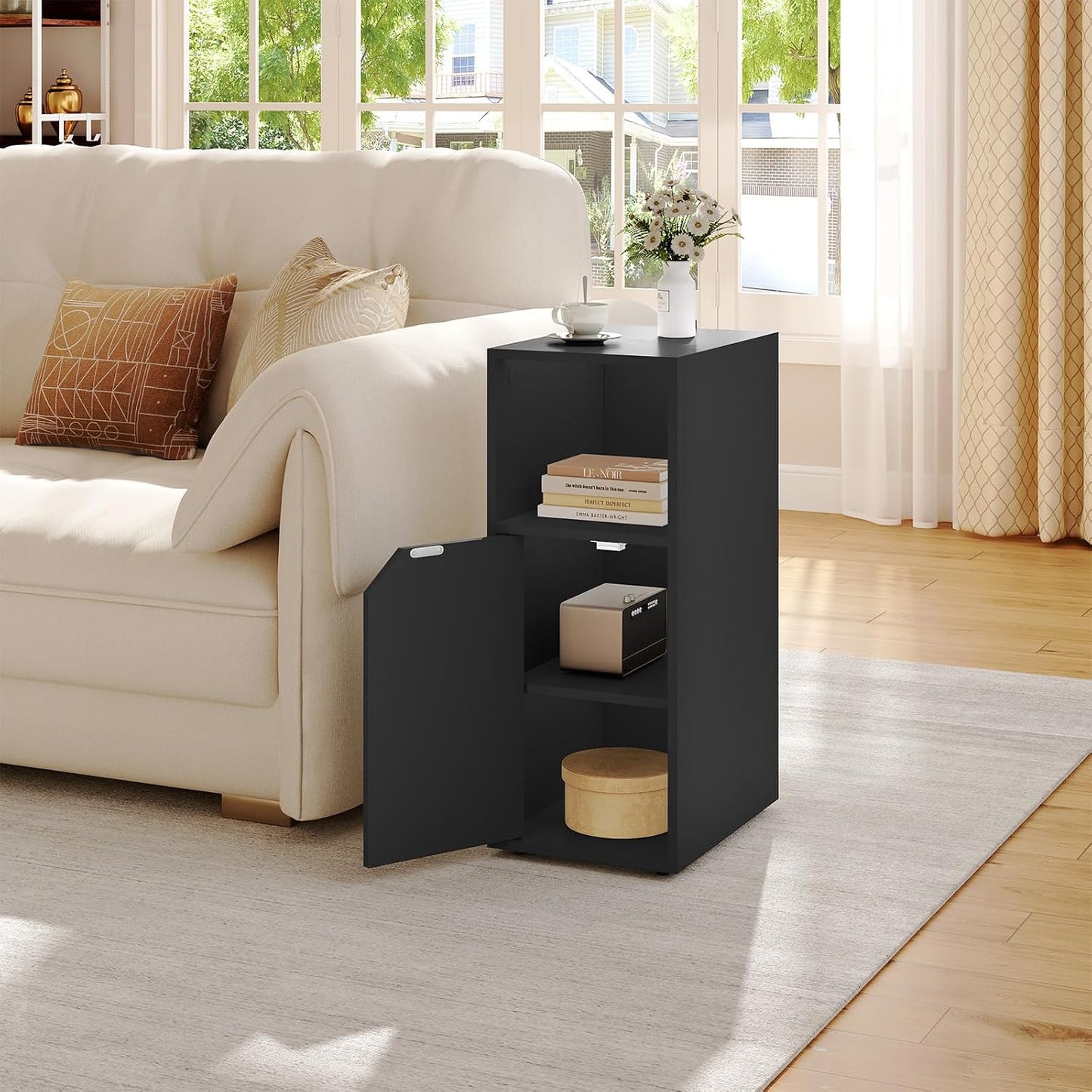 WOLTU Slim Wood Bedside Table (NTS16SZ)