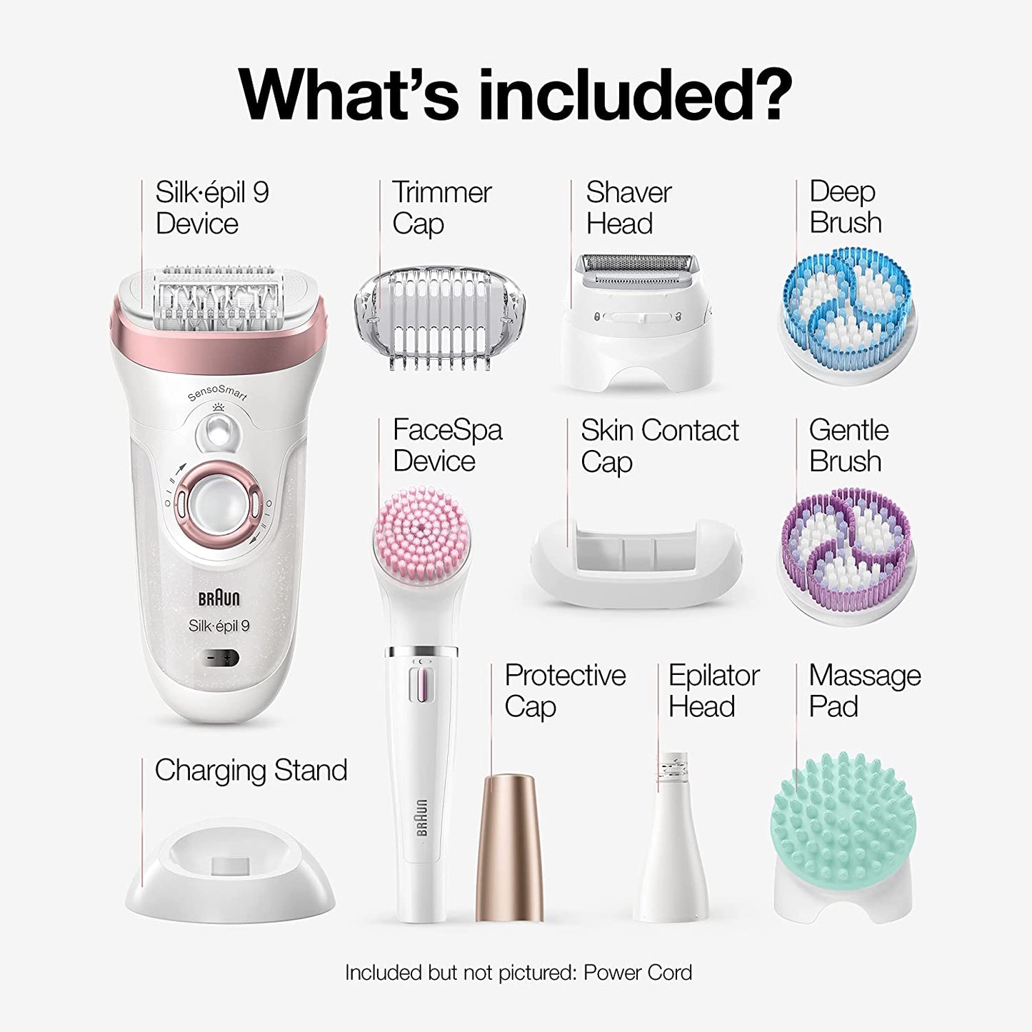 Epilator, Silk·épil 9, Beauty Set SES 9-985