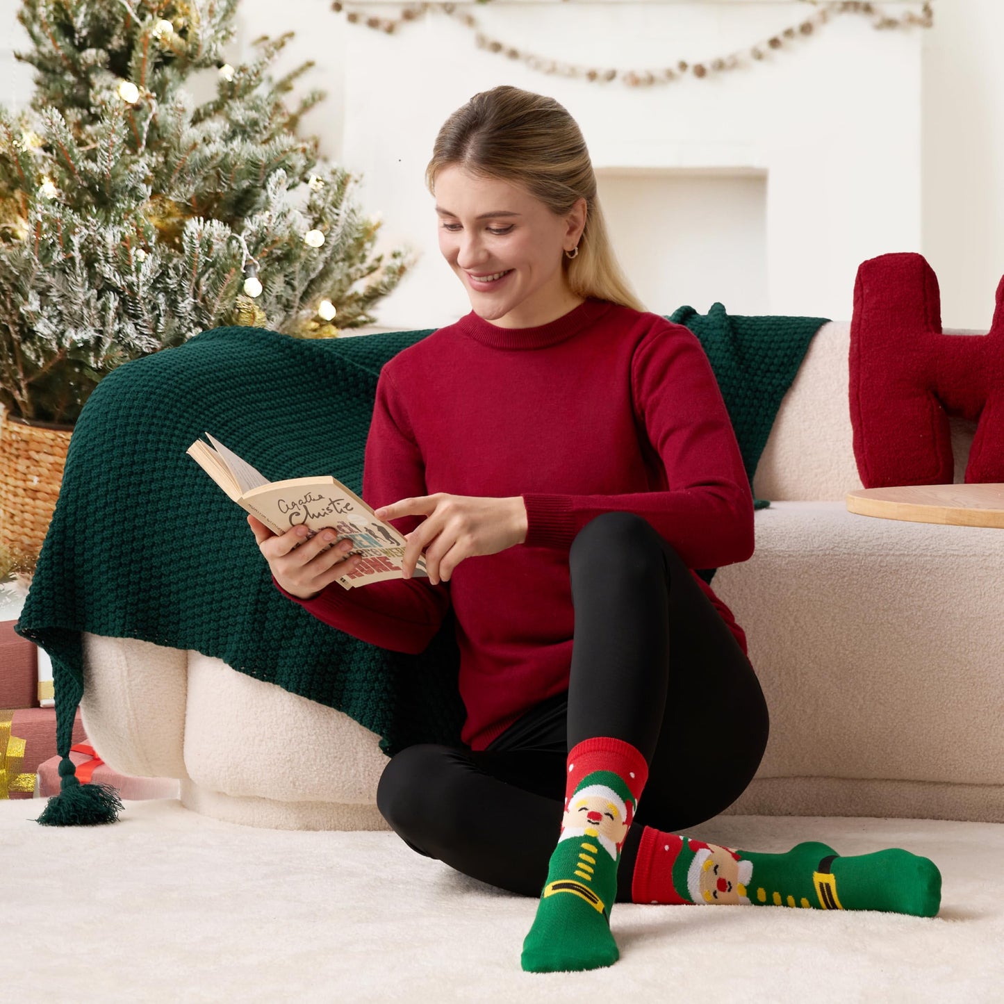 JOYIN 12 Pairs Christmas Socks for Women, Men with Box Christmas Gifts for Teens, Women and Men as Holiday Gifts - Medaid International