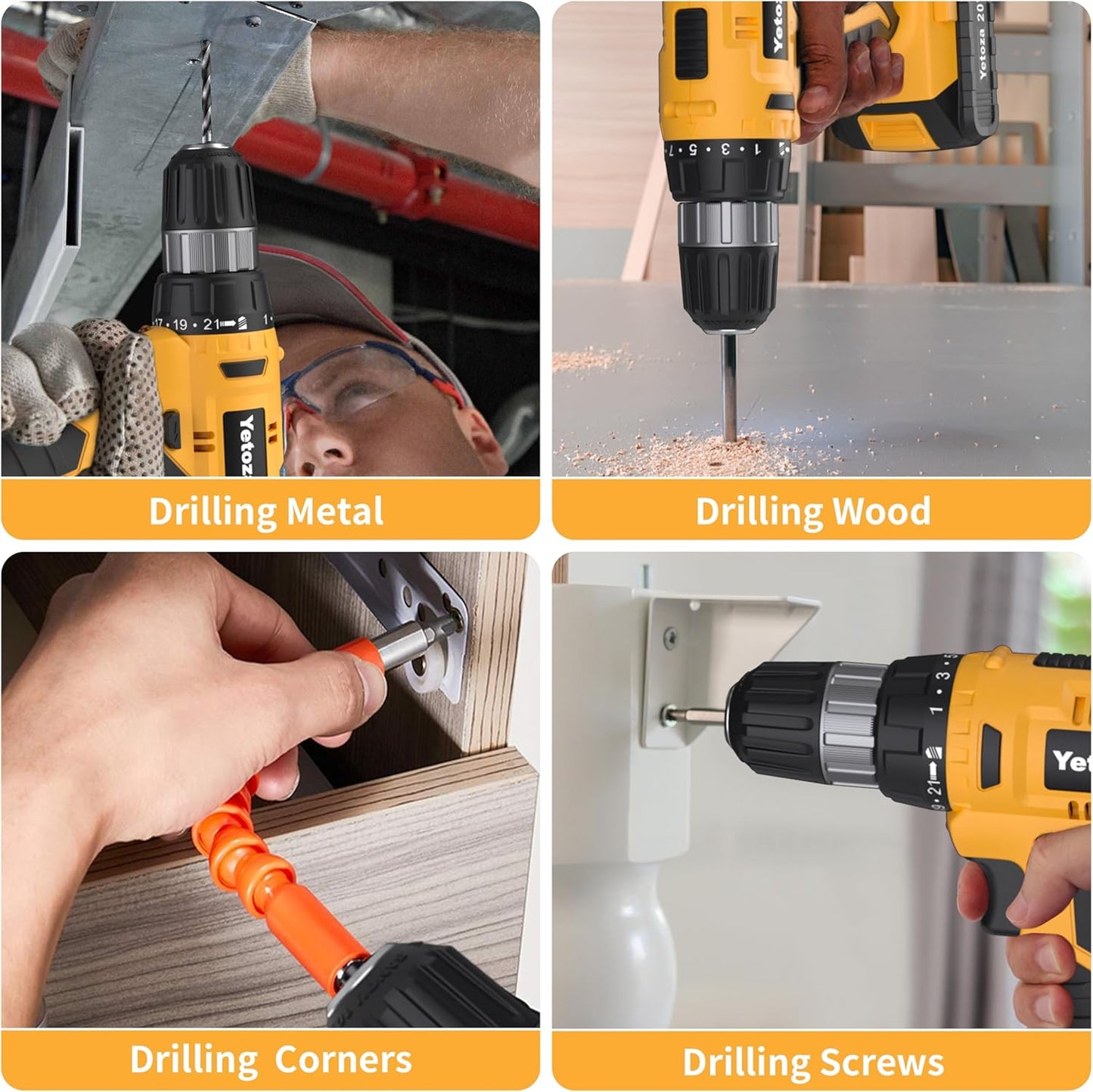 Dunlandi 24V Rechargeable Drill Kit
