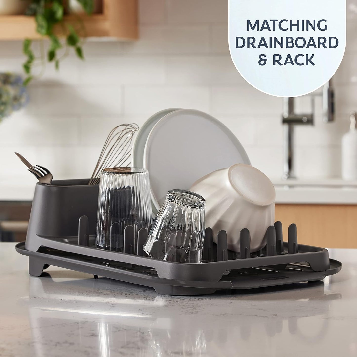 Rubbermaid Antimicrobial Dish Drying Rack