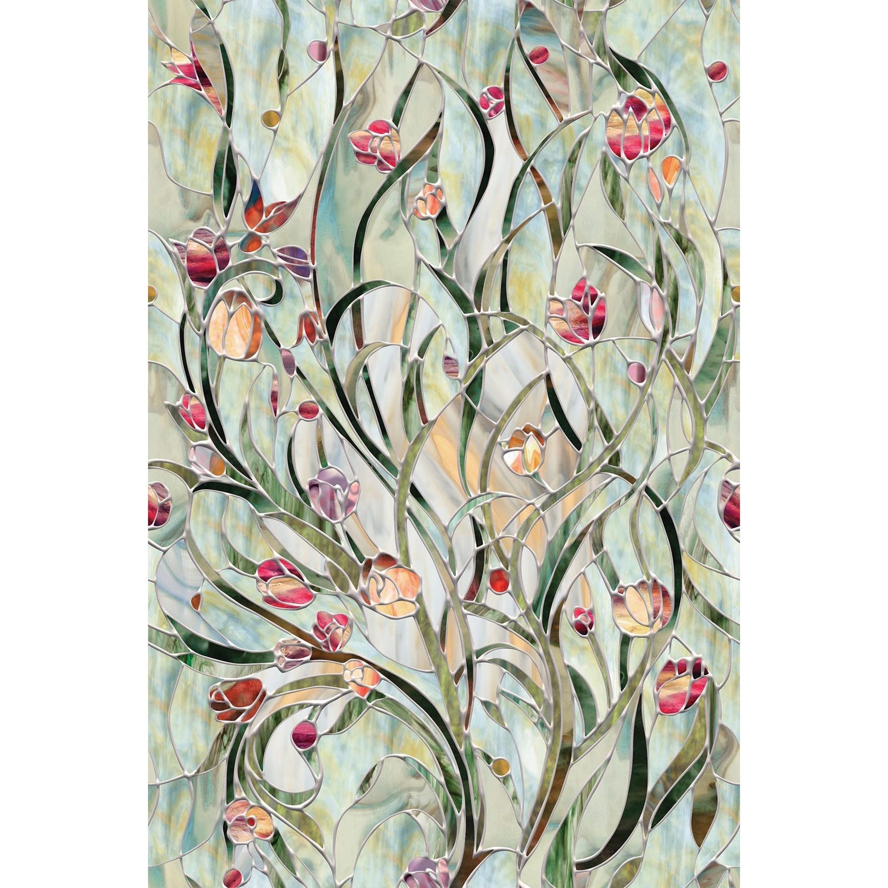 Artscape Spanish Garden Window Film 24" x 36" - Medaid International