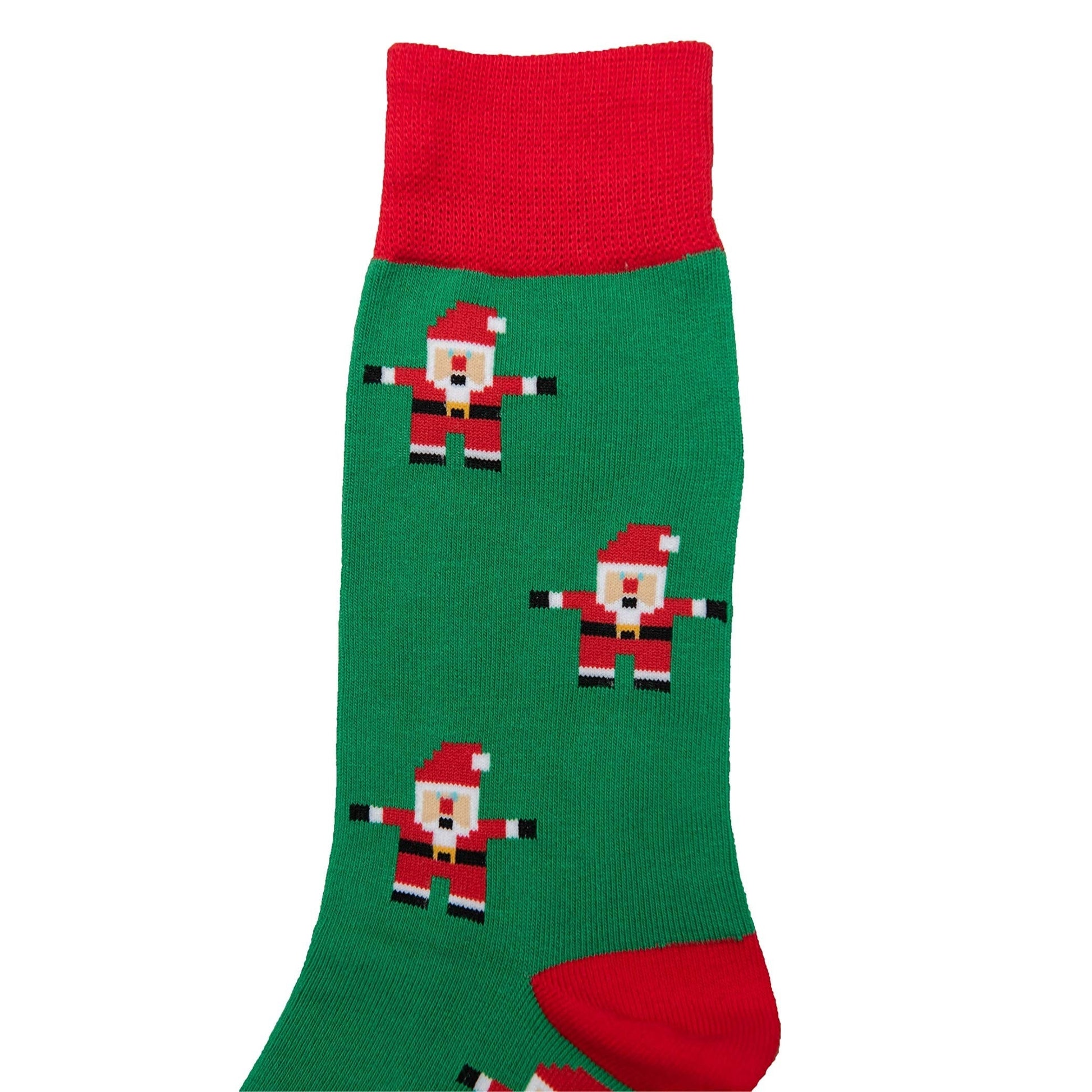 AUSCUFFLINKS Santa Christmas Socks For Him | Santa Claus Fun Socks Gift for Men | Happy Gift Socks Xmas Present for Dad | Socks for Mum (Santa) - Medaid International