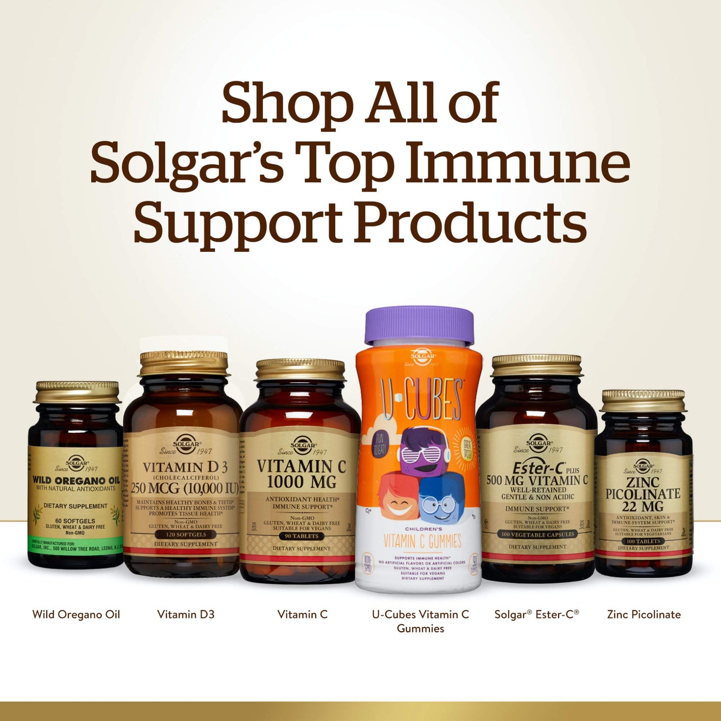 Solgar Vitamin C 1000 mg, 250 Vegetable Capsules - Antioxidant & Immune Support - Overall Health - Healthy Skin & Joints - Bioflavonoids Supplement - Non GMO, Vegan, Gluten No, Kosher - 250 Servings - Medaid International