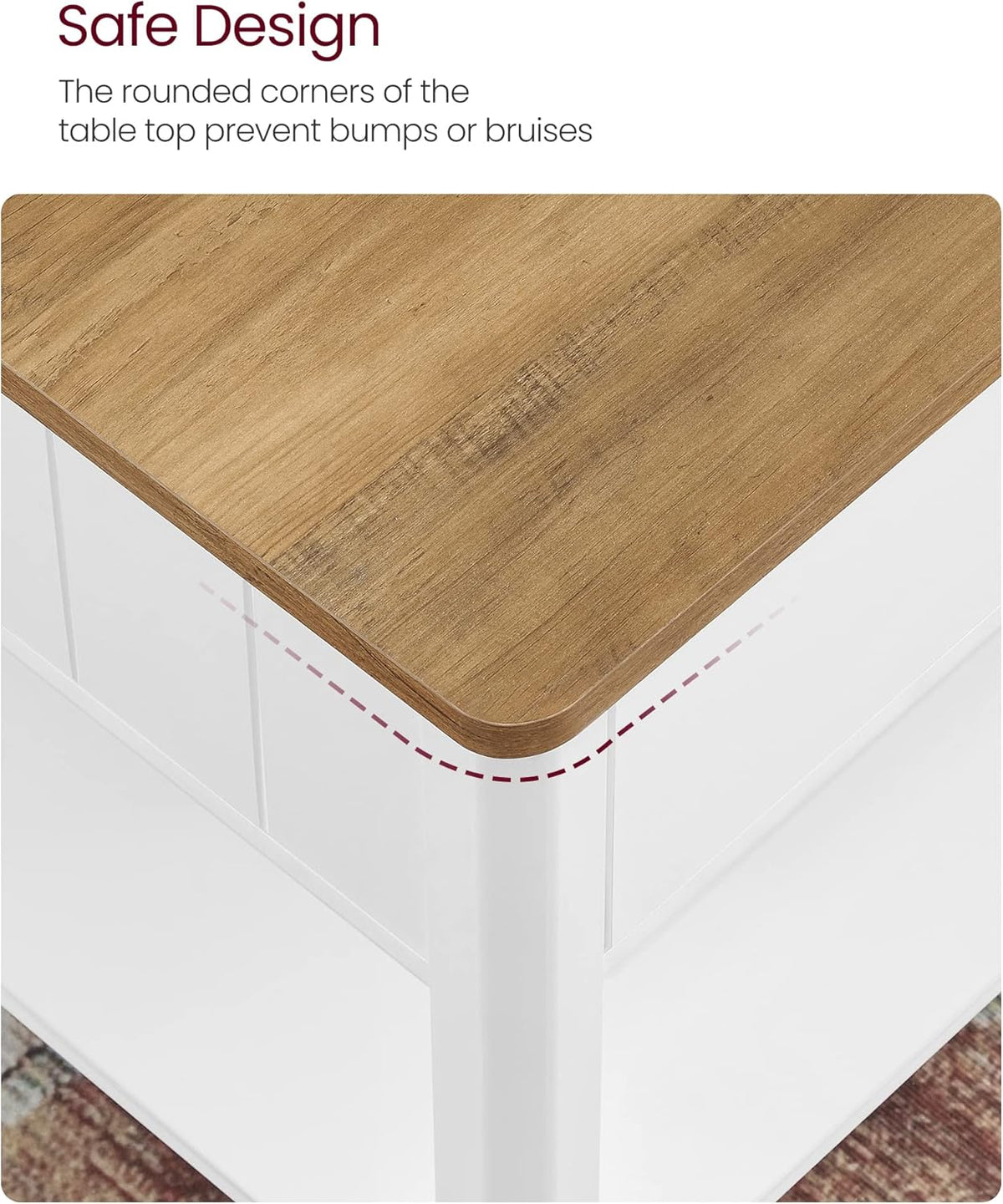 VASAGLE Coffee Table LCT207T14