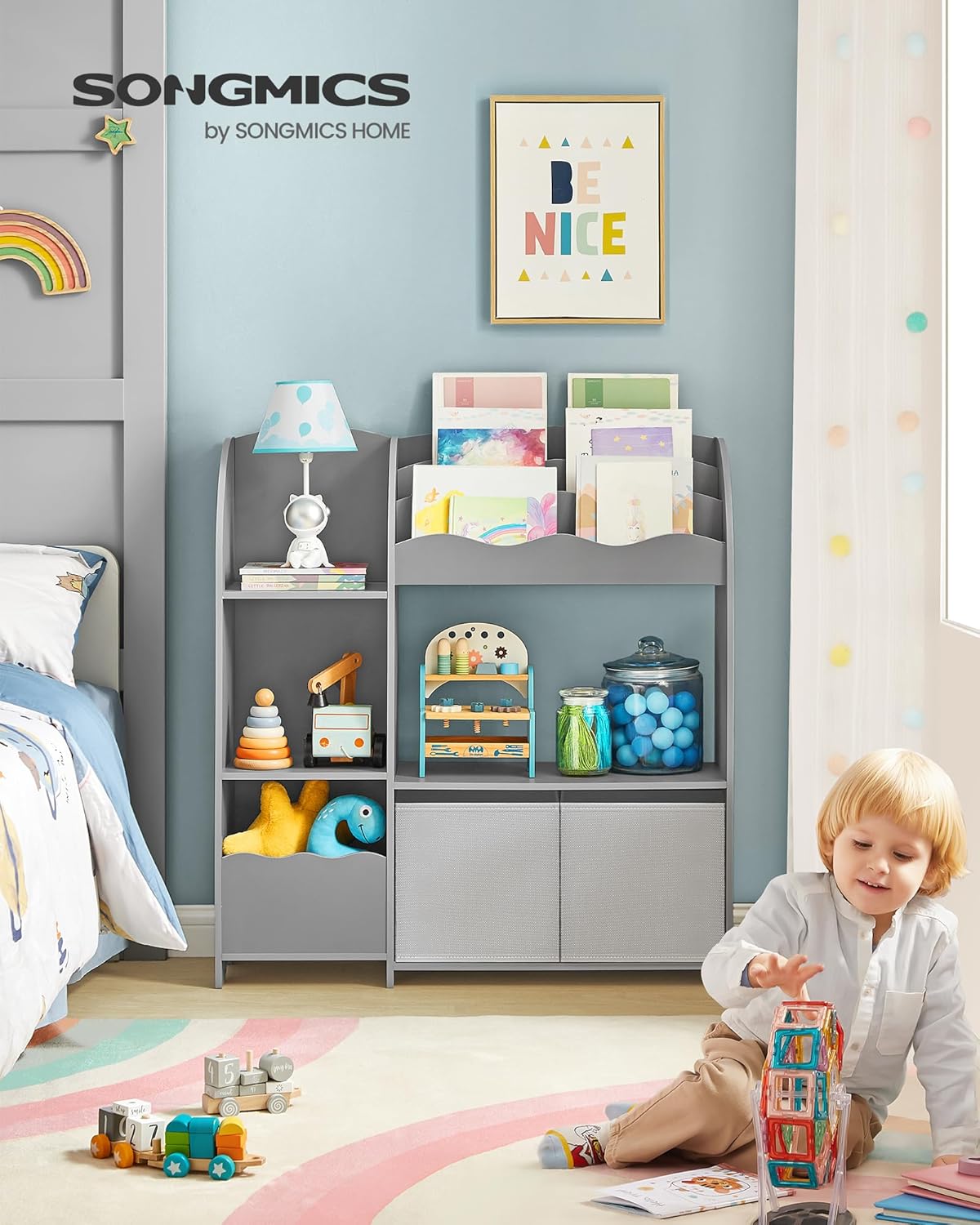 SONGMICS Children's Bookcase GKR042G01