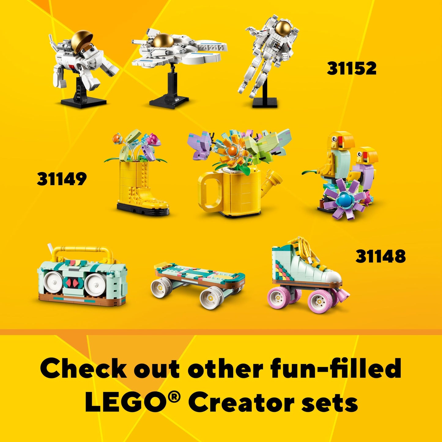 Lego 31147 Creator 3-in-1 Retro Kamera, Retro-Videokamera Oder Retro-Fernseher - Medaid International