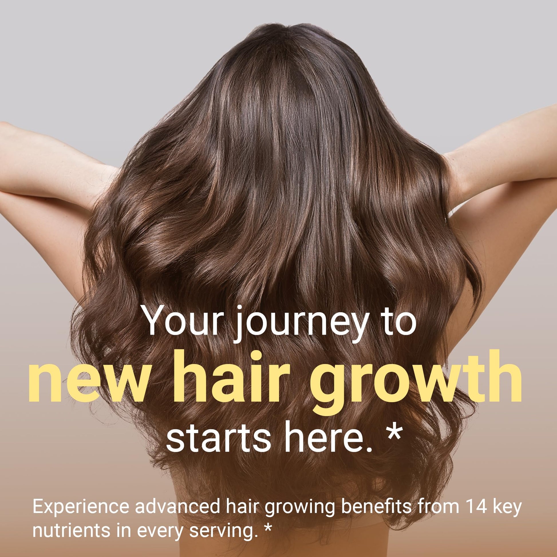 Micro Ingredients Hair Growth Vitamins for Women & Men, 120 Capsules | 14-in-1 Formula with Biotin, Collagen, Keratin, Saw Palmetto & More | Thicker, Fuller, Nourishes Thinning & Loss Hair Support - Medaid International