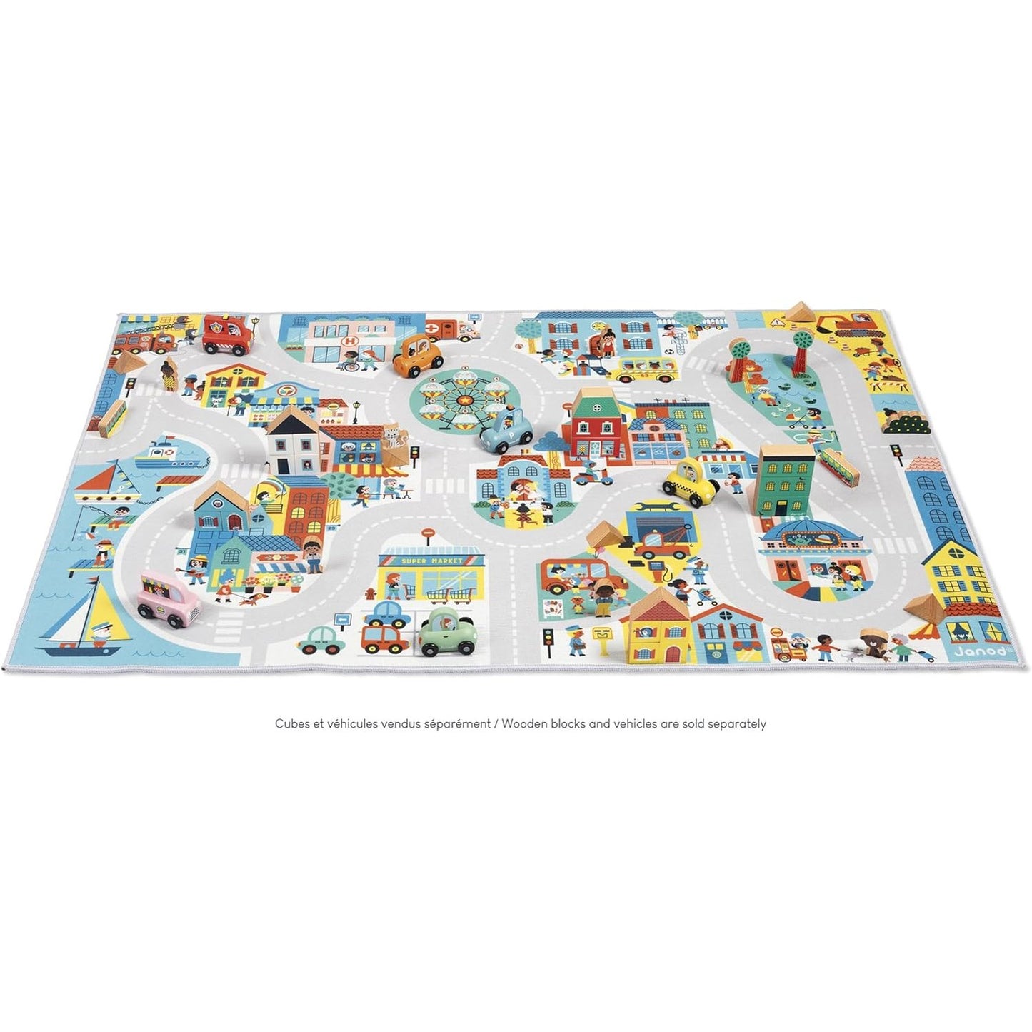 Janod - Cross Roads City Play - Mat