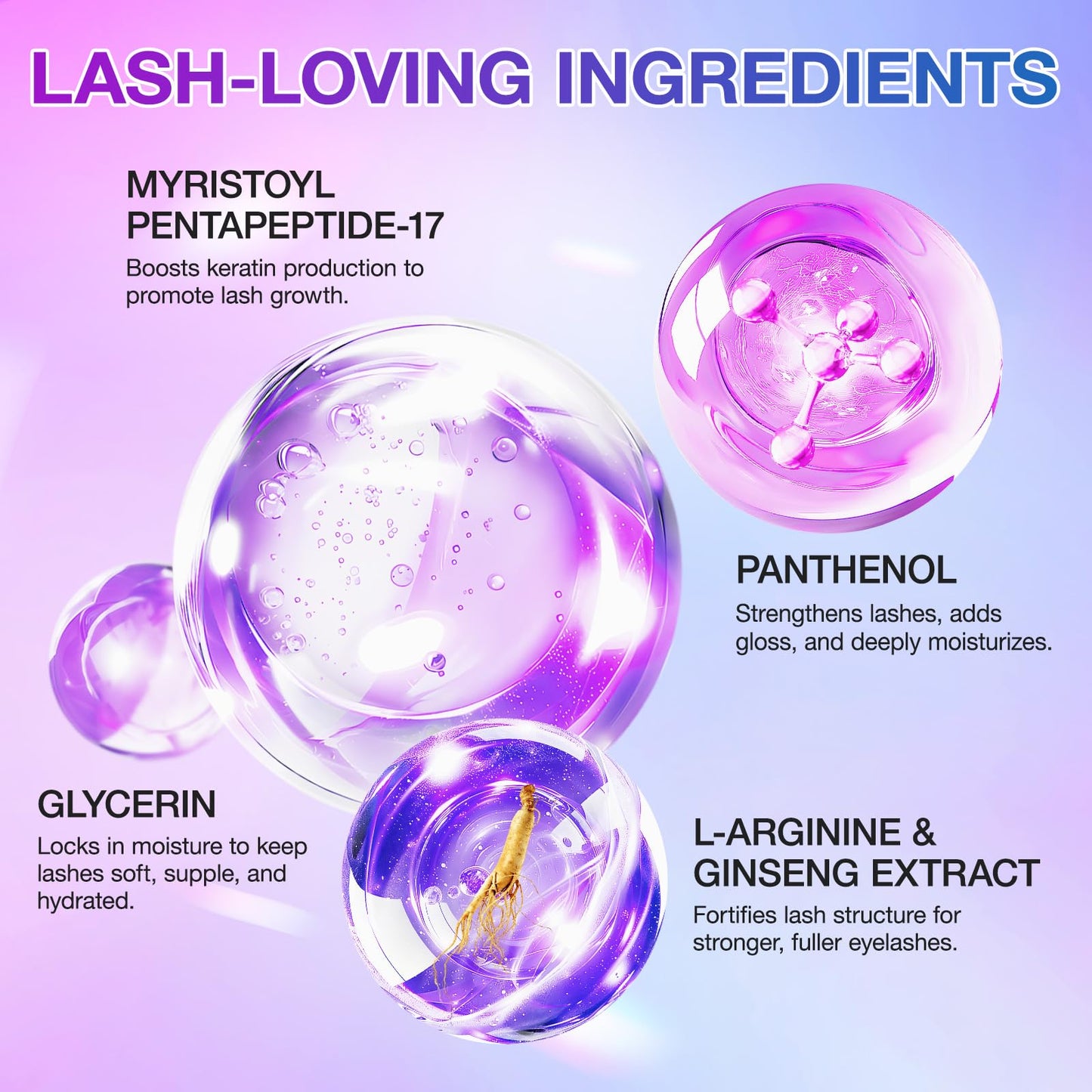 Advanced Eyelash Growth Serum for Longer, Fuller and Thicker Lashes in a Month - Women's Lash Enhancer (5ml) - Medaid International