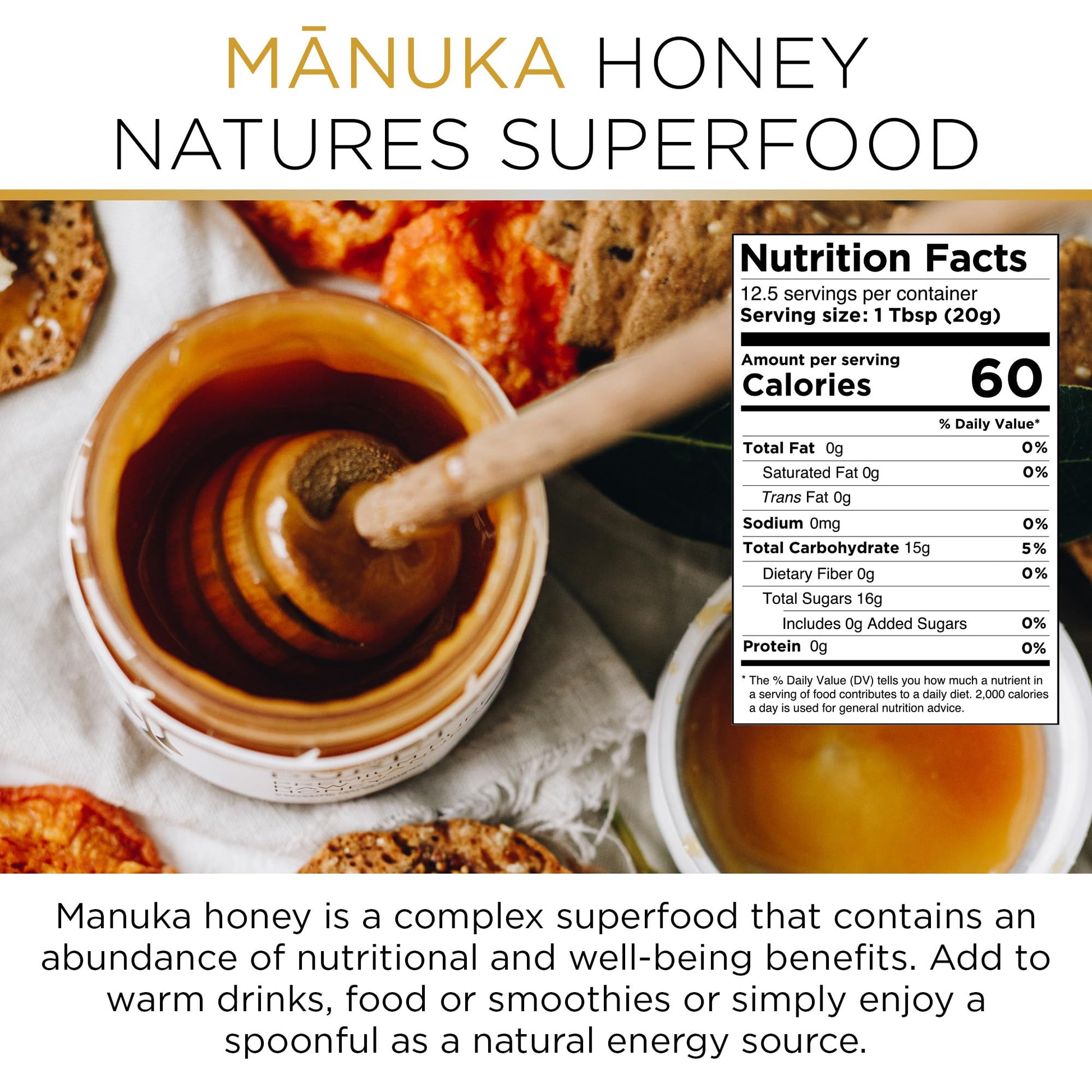 PURITI Manuka Honey MGO 550+ / UMF 15+ | 100% Pure Genuine Raw Manuka Honey | 8.8 Oz / 250g | Harvested, Tested, Certified and Packed in New Zealand - Medaid International