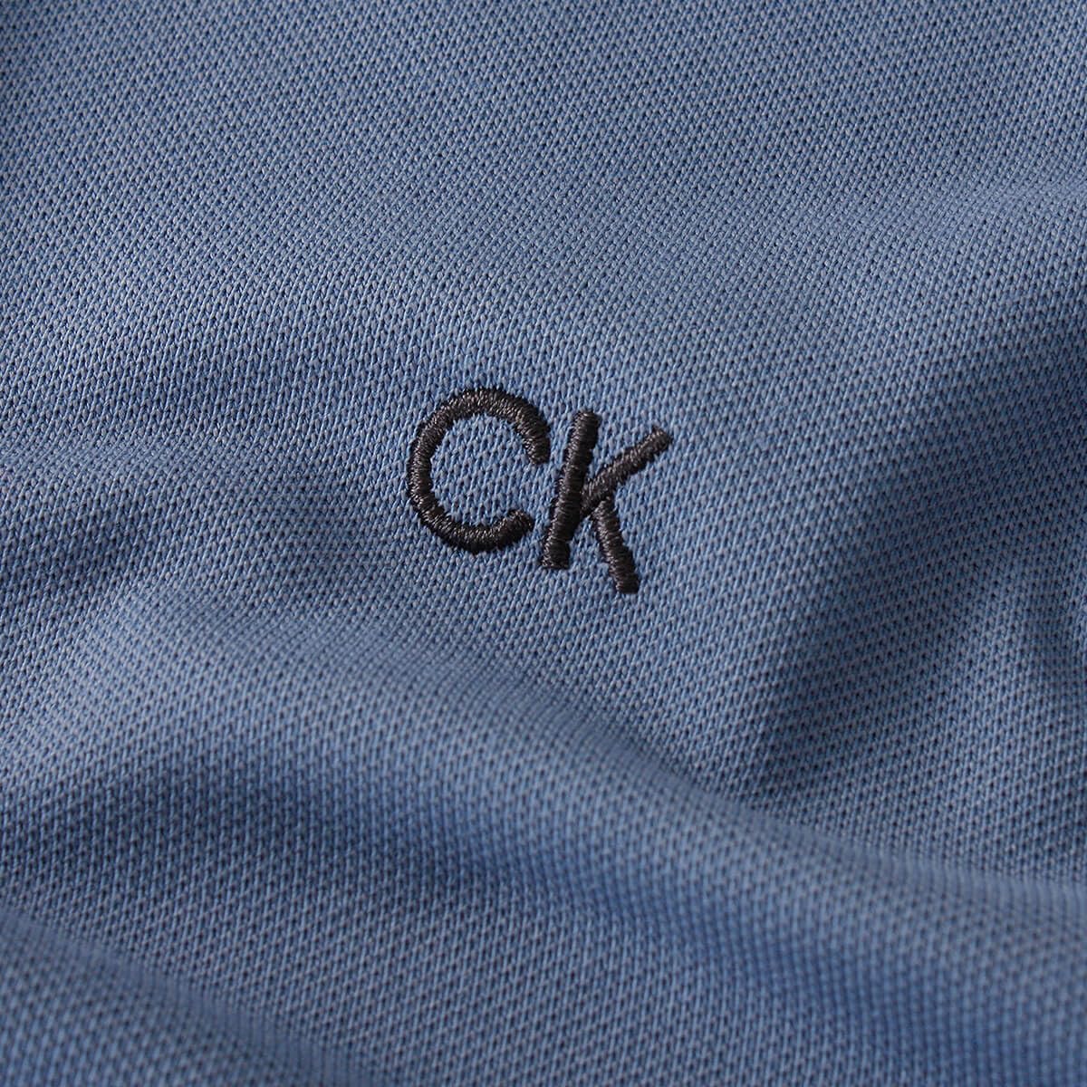 Calvin Klein Men's Campus Sport Golf Polo Shirt - Denim Blue Sport - L - Medaid International