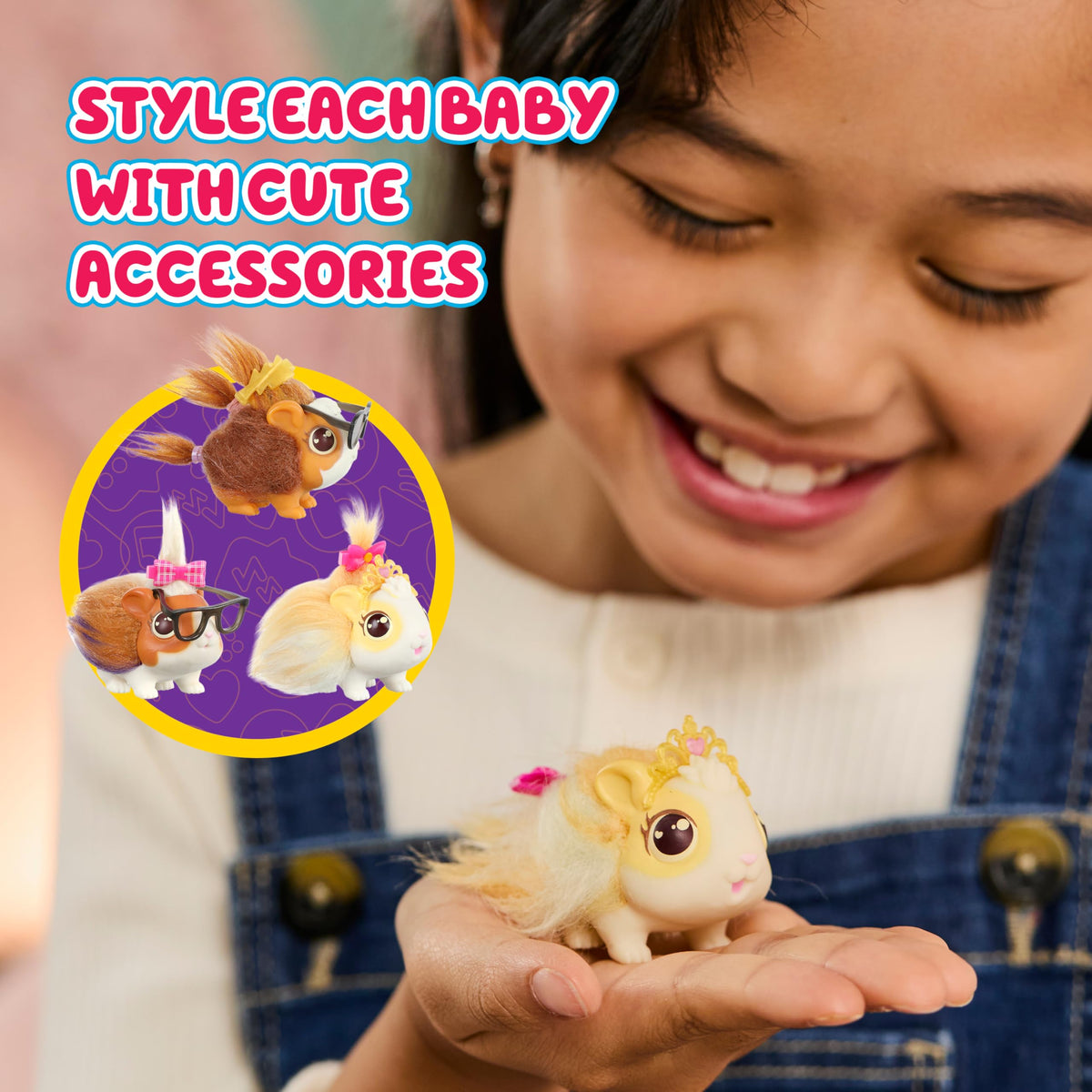 Little Live Pets Mama Guinea Pig and Her Hutch Interactive Toy