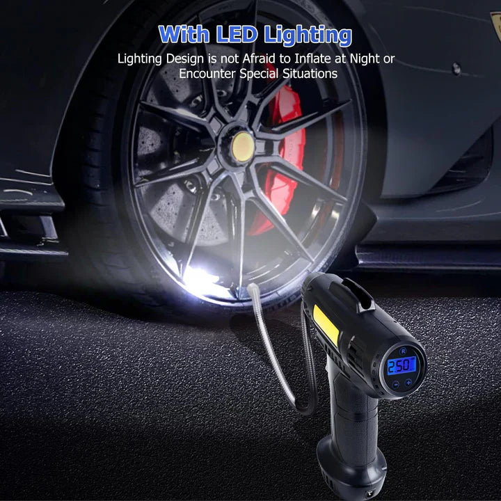 Tyre Inflator Pump Car Air Compressor Auto Shut-Off Portable 12V MK-311