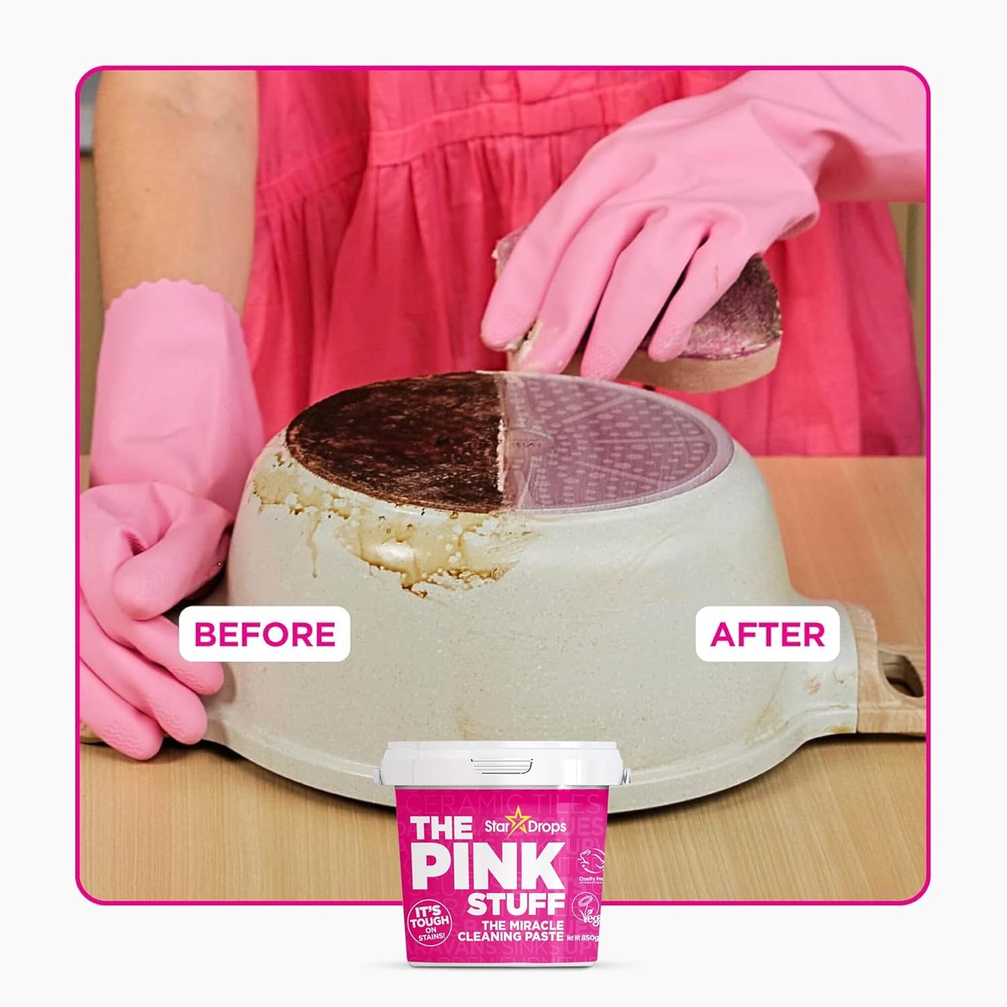 The Pink Stuff Miracle Cleaning Paste