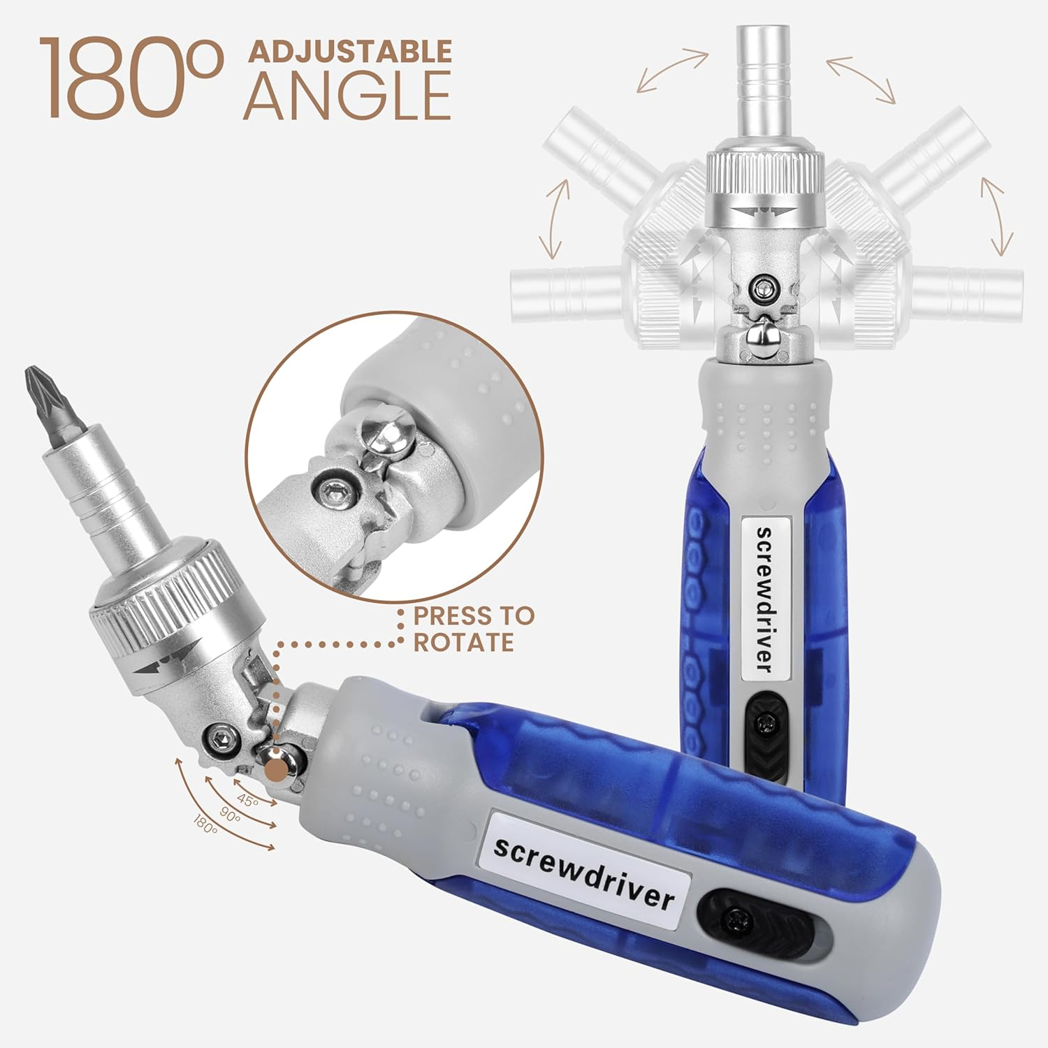15 in 1 Magnetic Ratchet Screwdriver Set ‚Äì Multi-Angle Adjustable Tool Kit for DIY Repairs - Medaid International
